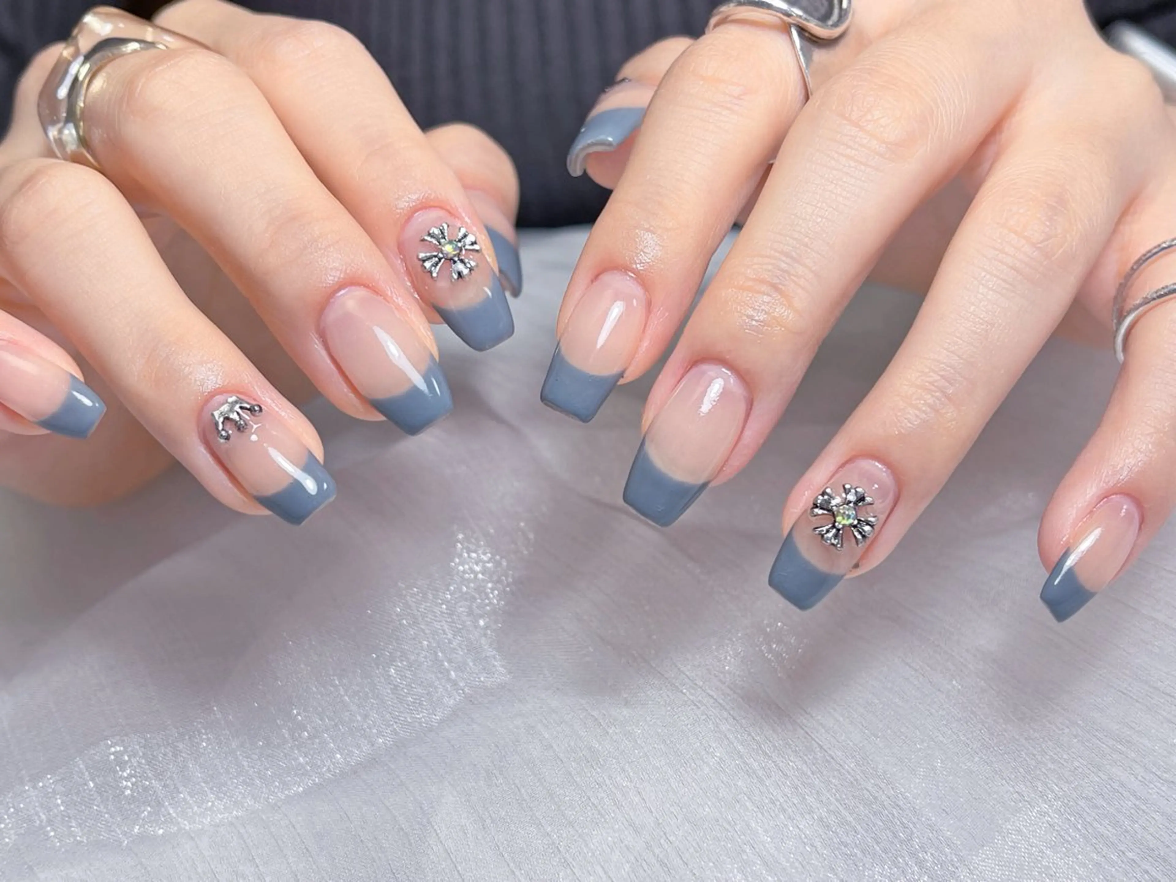 ネイル ハンドネイル 🎀ネイルサロン エクラYUI🎀のネイルデザイン