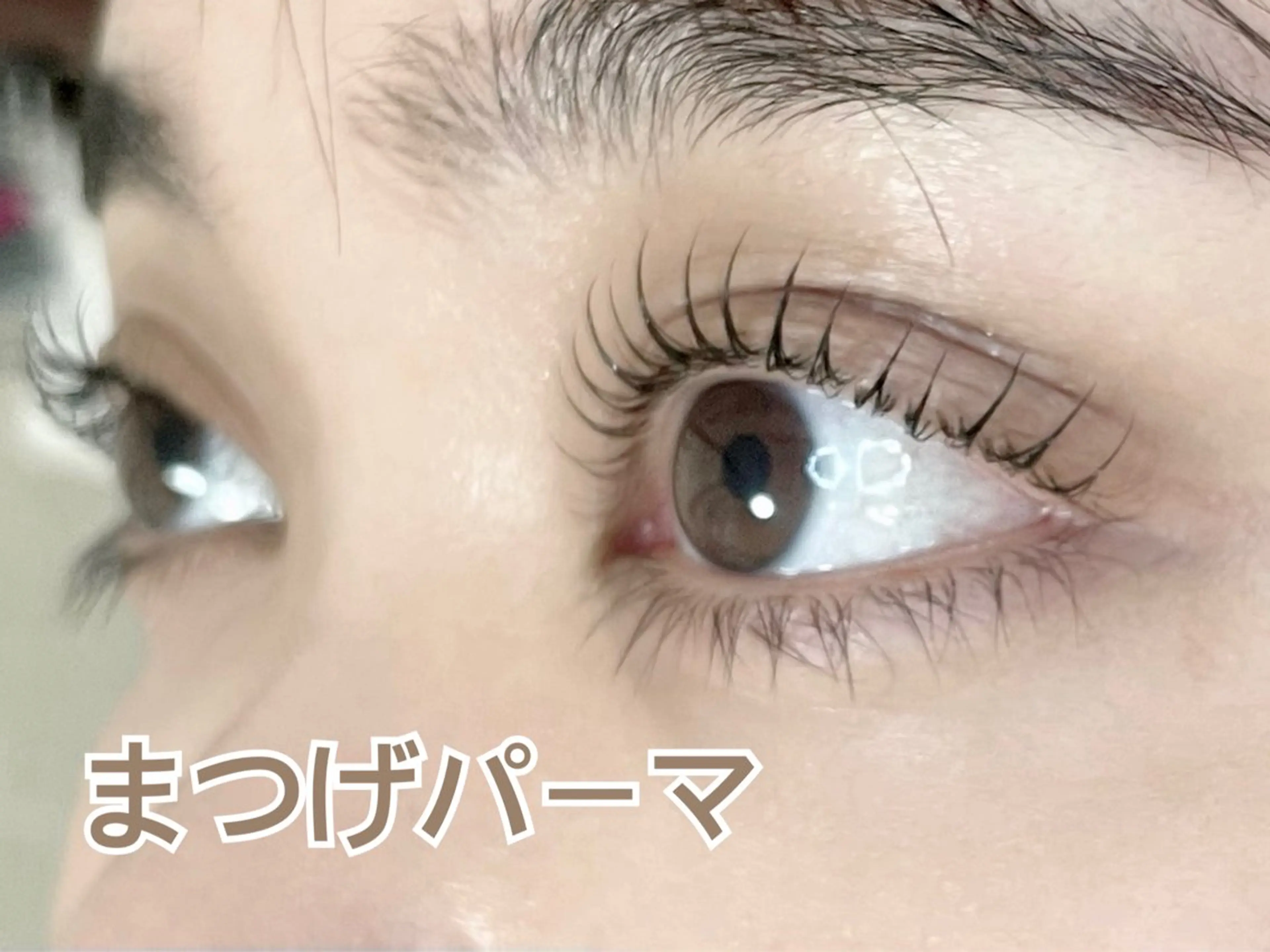 🪄デザイン上まつげパーマ🪄デビュー後スタッフ施術の写真