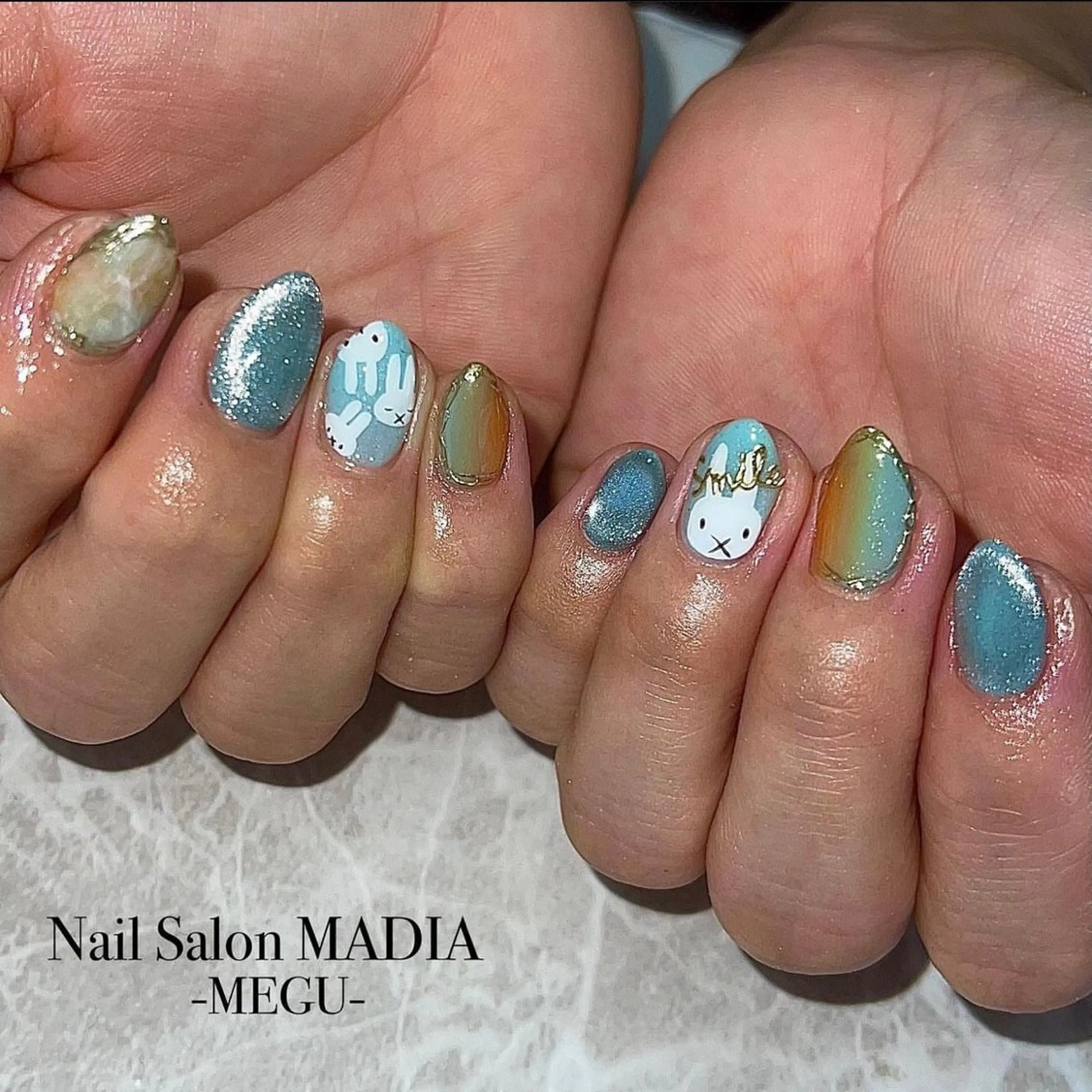ネイル MADIA藤沢所属・MADIA MEGUのネイルデザイン