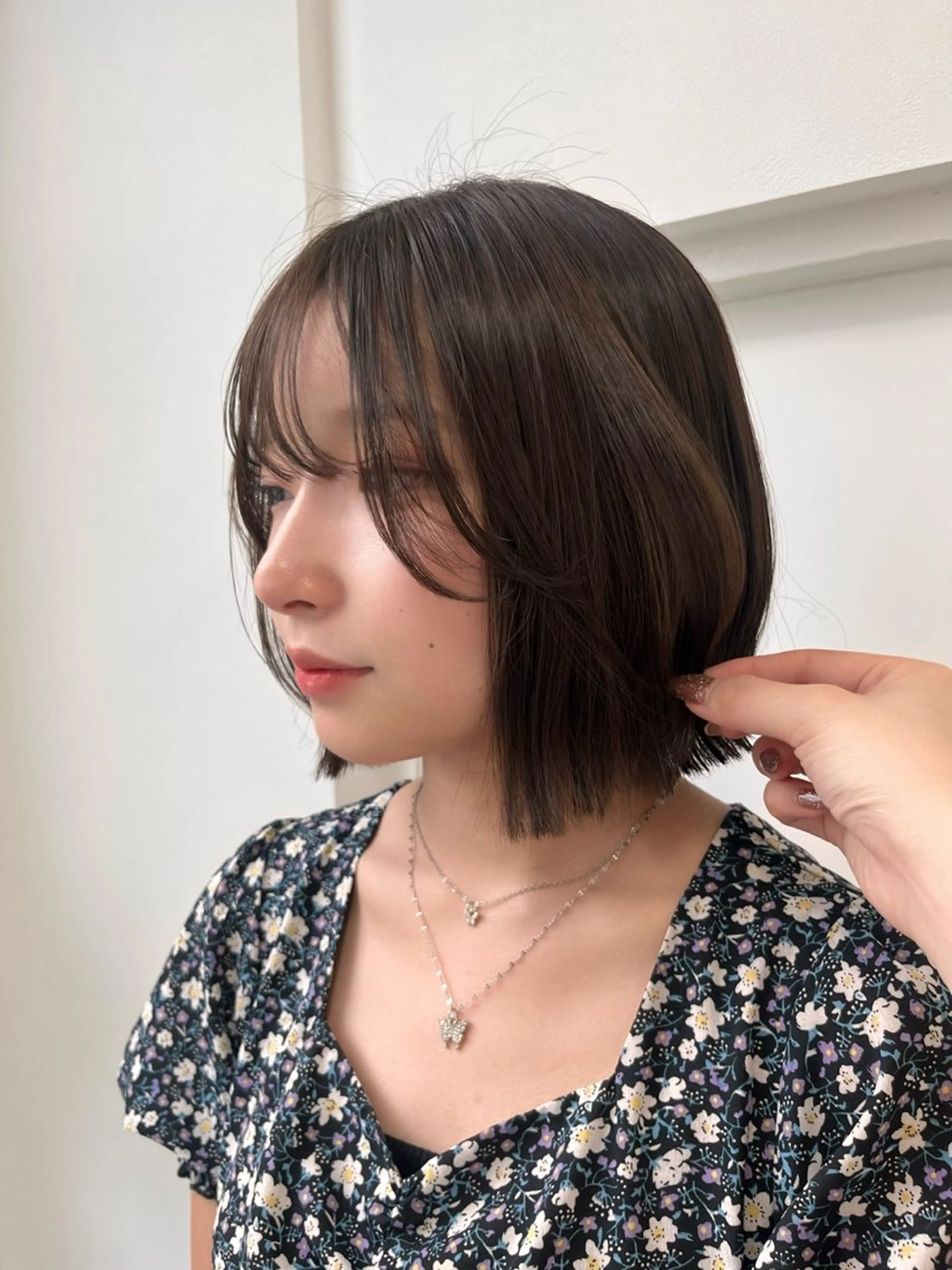 セミロング ♡ナチュラルガーリー ♡ベージュ♡RINAのヘアスタイル
