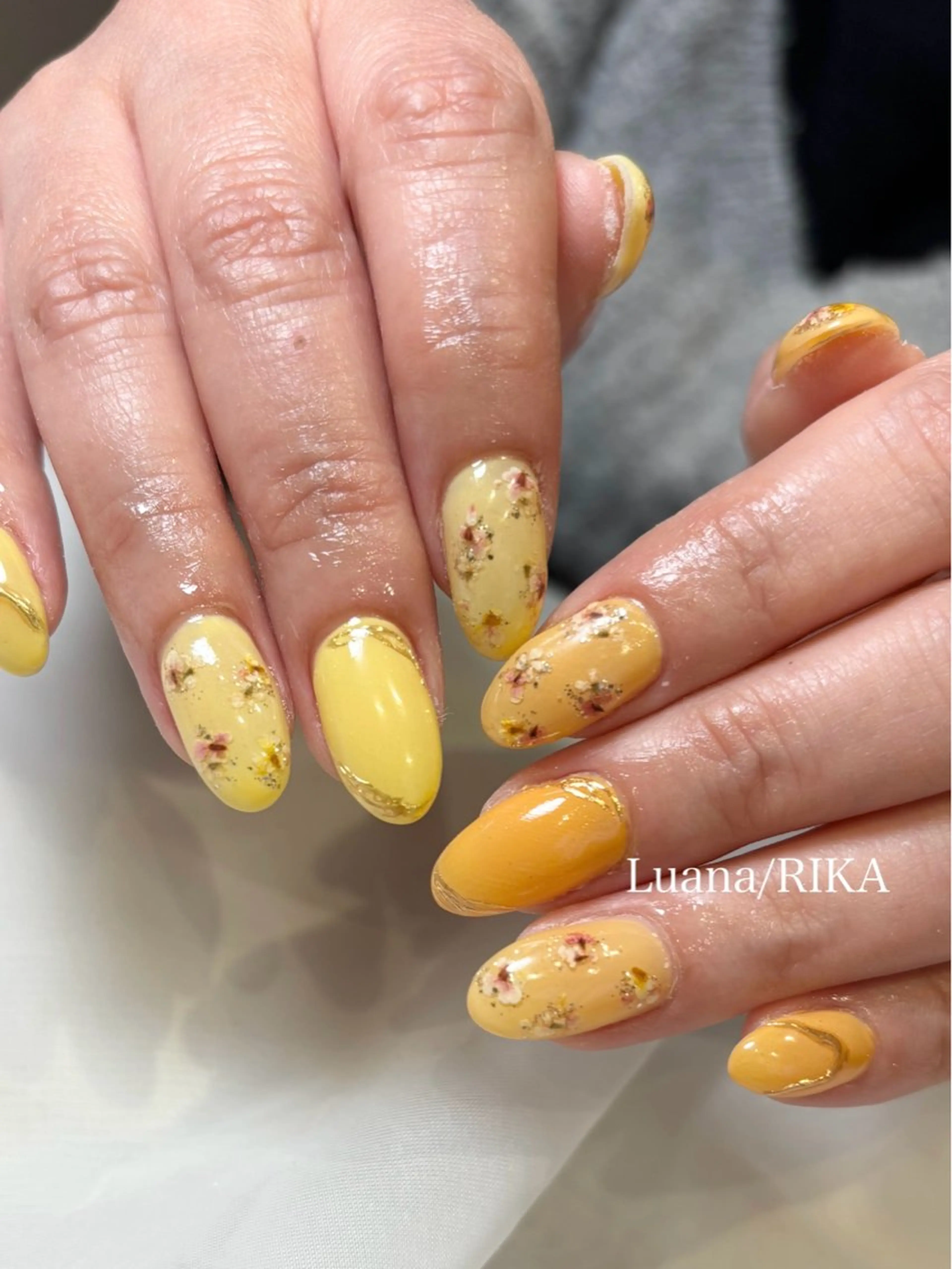 ネイル ハンドネイル Nail Salon Luana Rikaのネイルデザイン