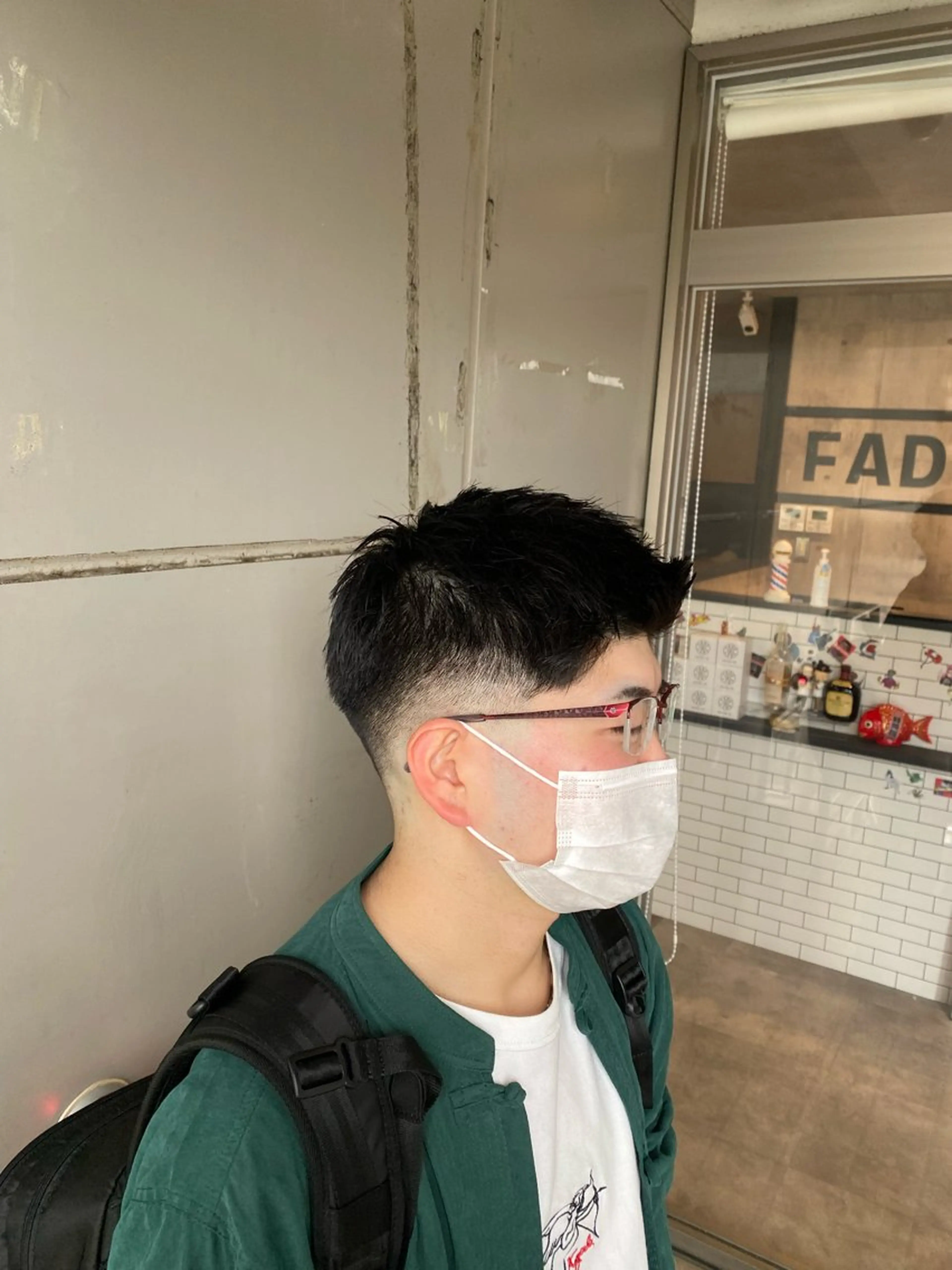 ショート メンズ 居原 凜太郎のヘアスタイル