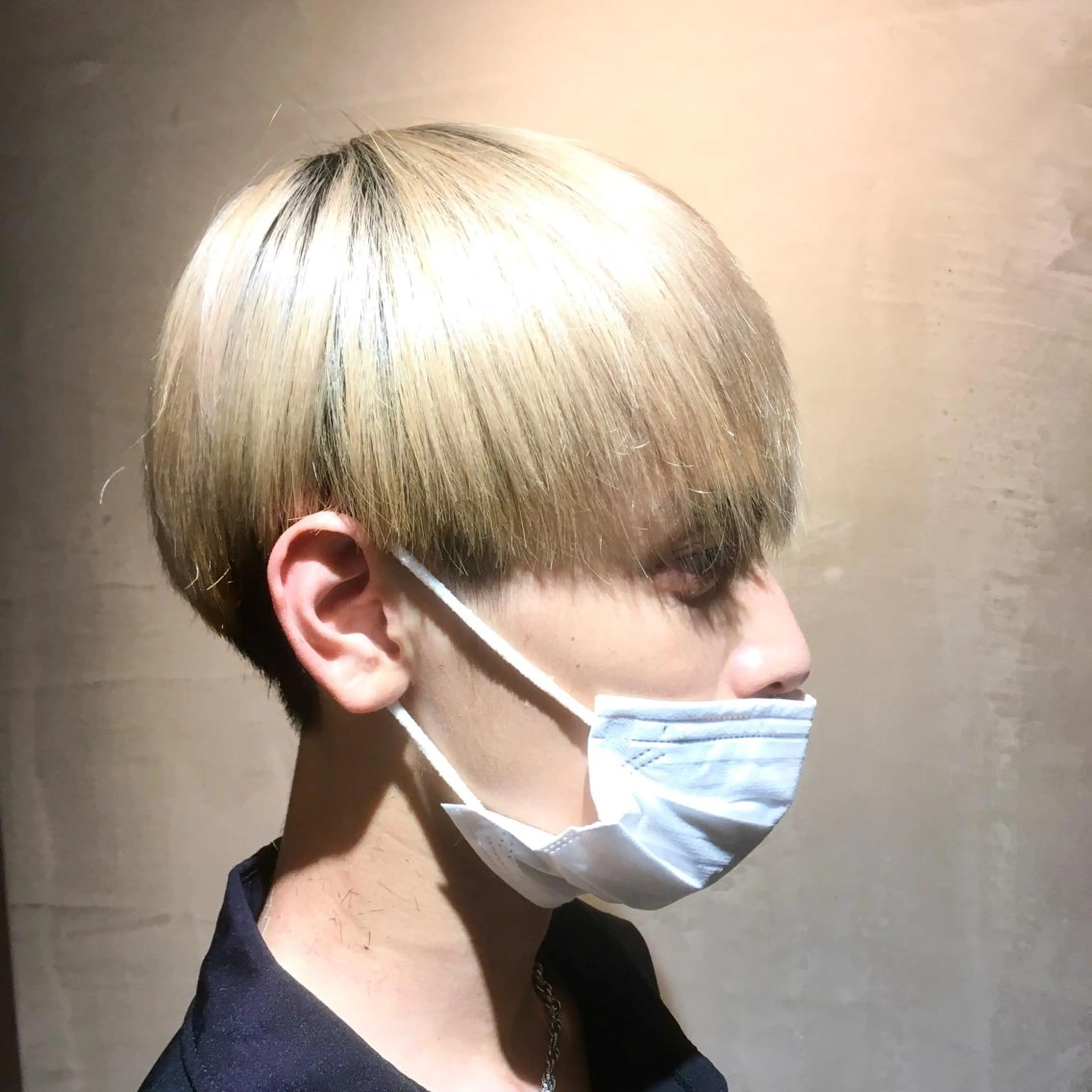メンズ メンズ韓国風 マッシュ カット ヘアカラー ヘッドスパ Grege所属・恵比寿/メンズ ／髪質改善🍃金丸のヘアスタイル