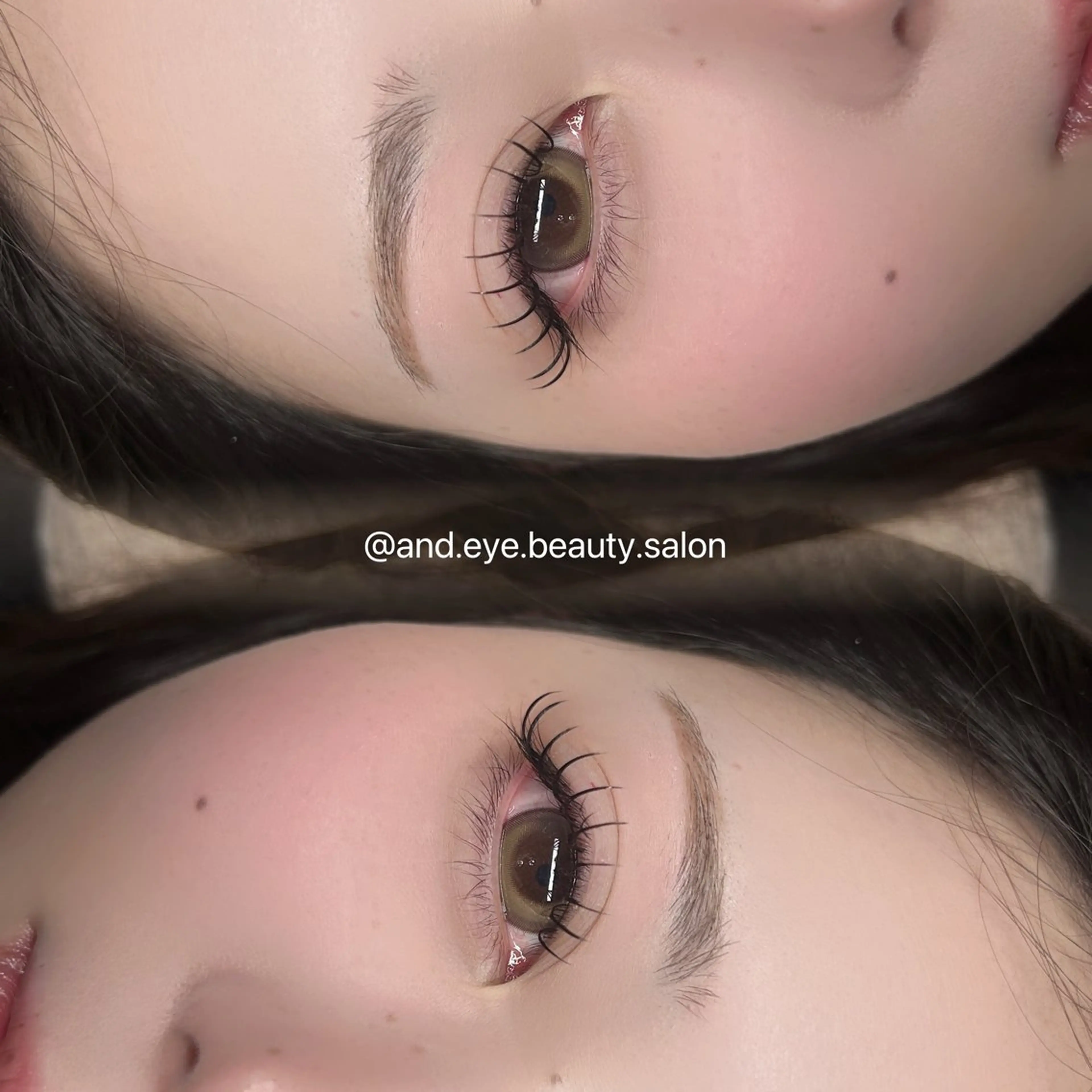 マツエク・マツパ and_eye所属・𝐒𝐀𝐍𝐀 学園前のマツエク・マツパデザイン