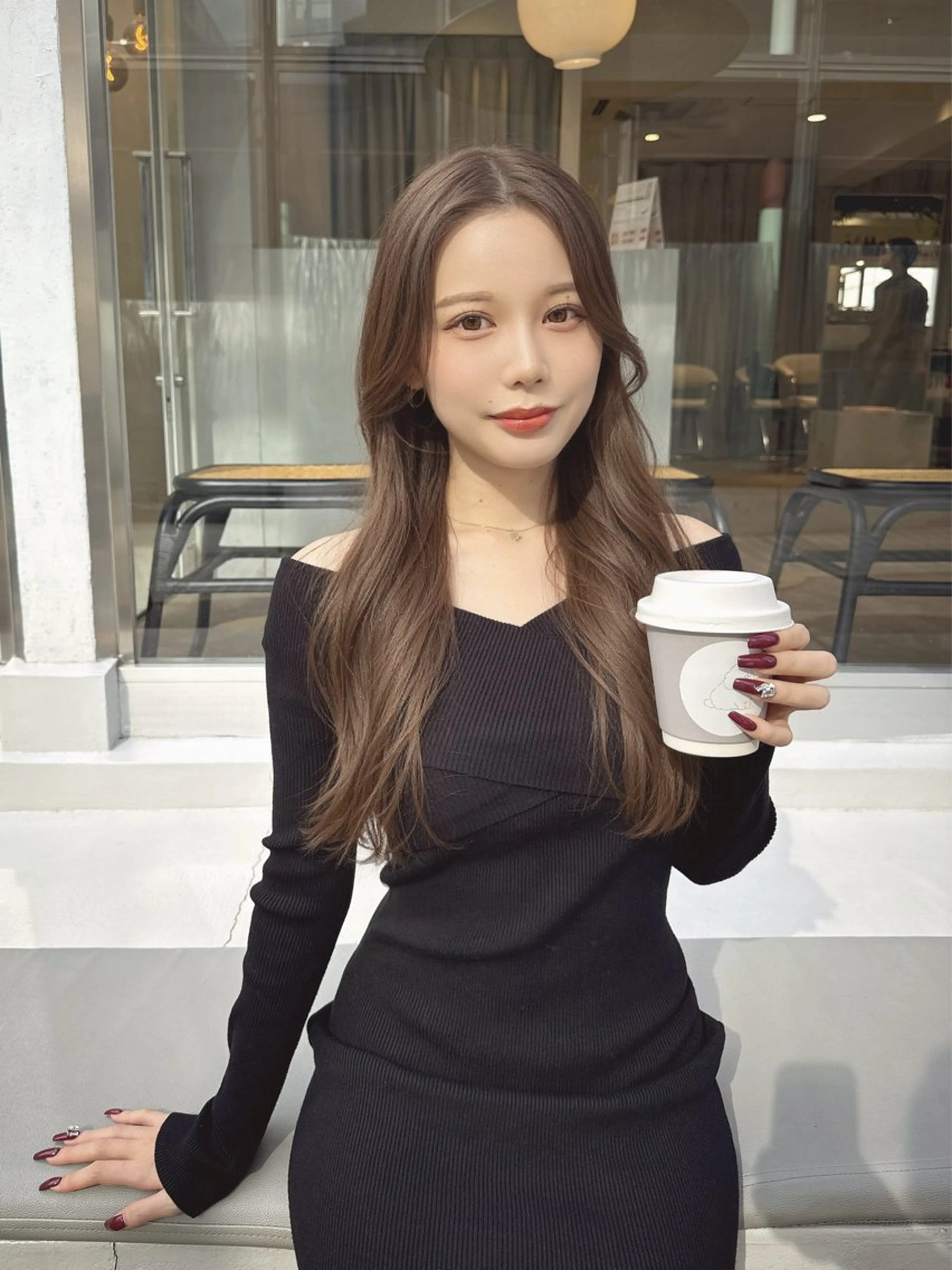 セミロング カラー ブリーチ ケアブリーチ 透明感カラー グレージュ 外国人風カラー カット ヘアカラー トリートメント 透明感カラー特化 🫧TAISEIのヘアスタイル