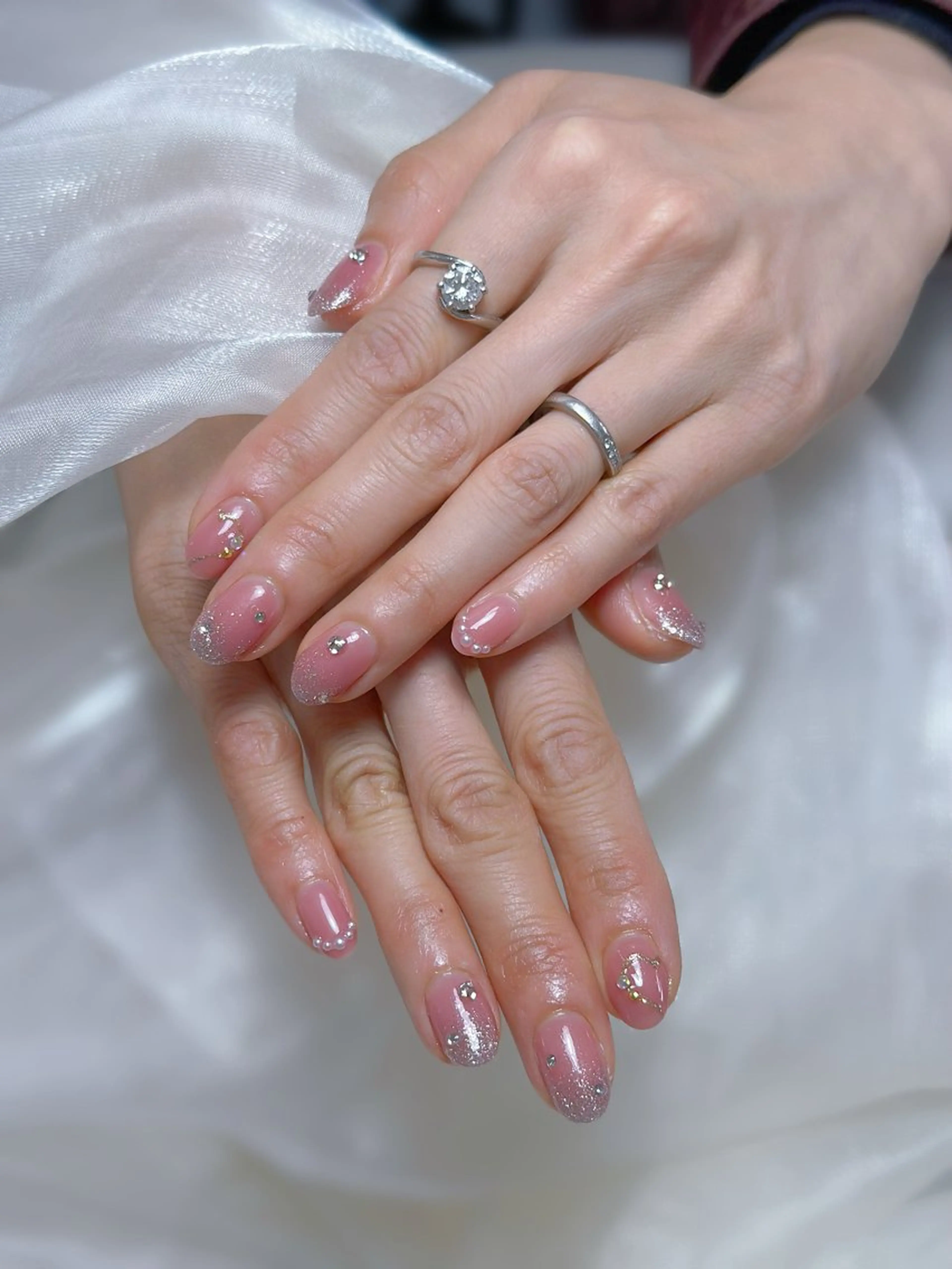 ネイル ハンドネイル Maggie nailクロのネイルデザイン