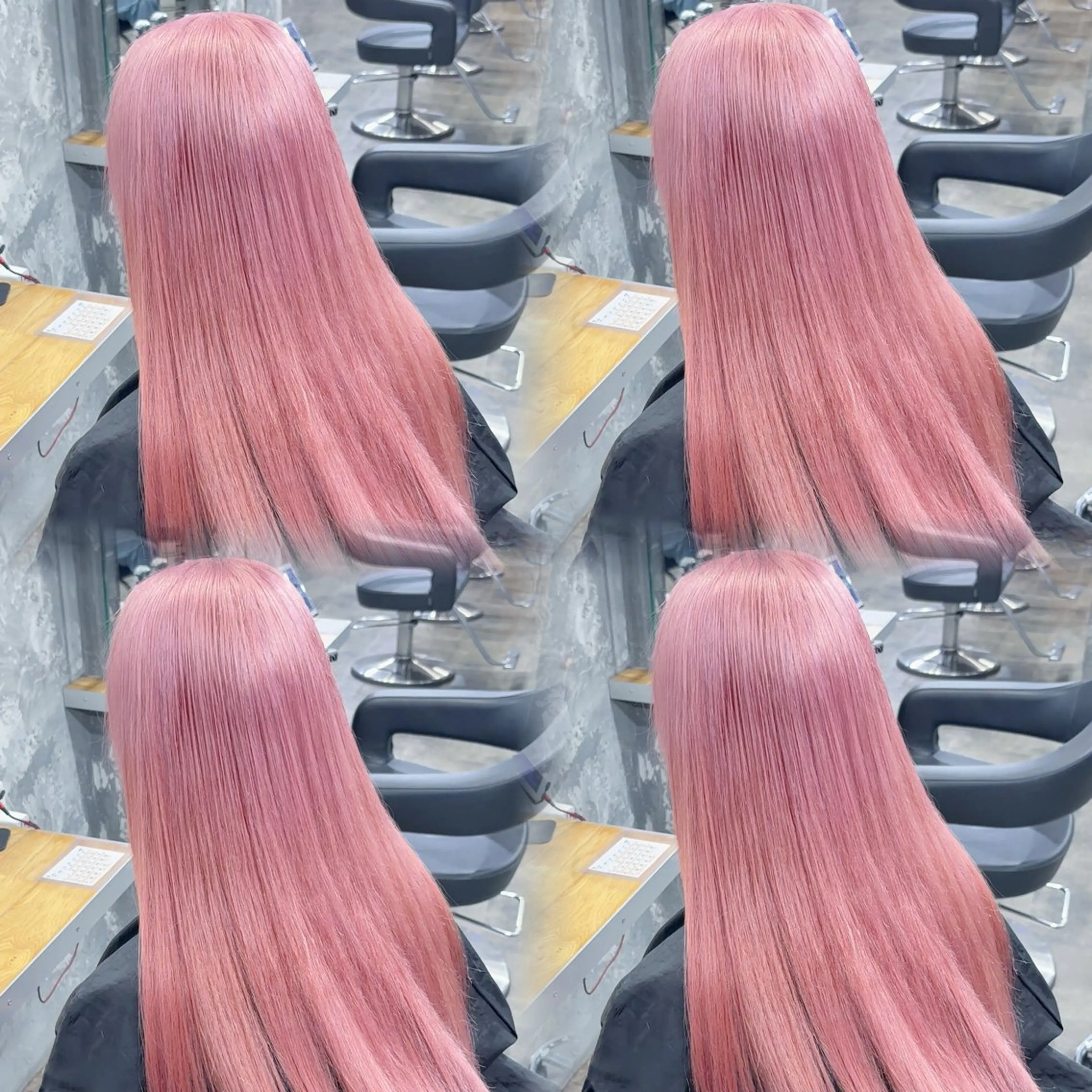 【sns流入限定offクーポン②】ケアブリーチカラー×2＋カラーの写真