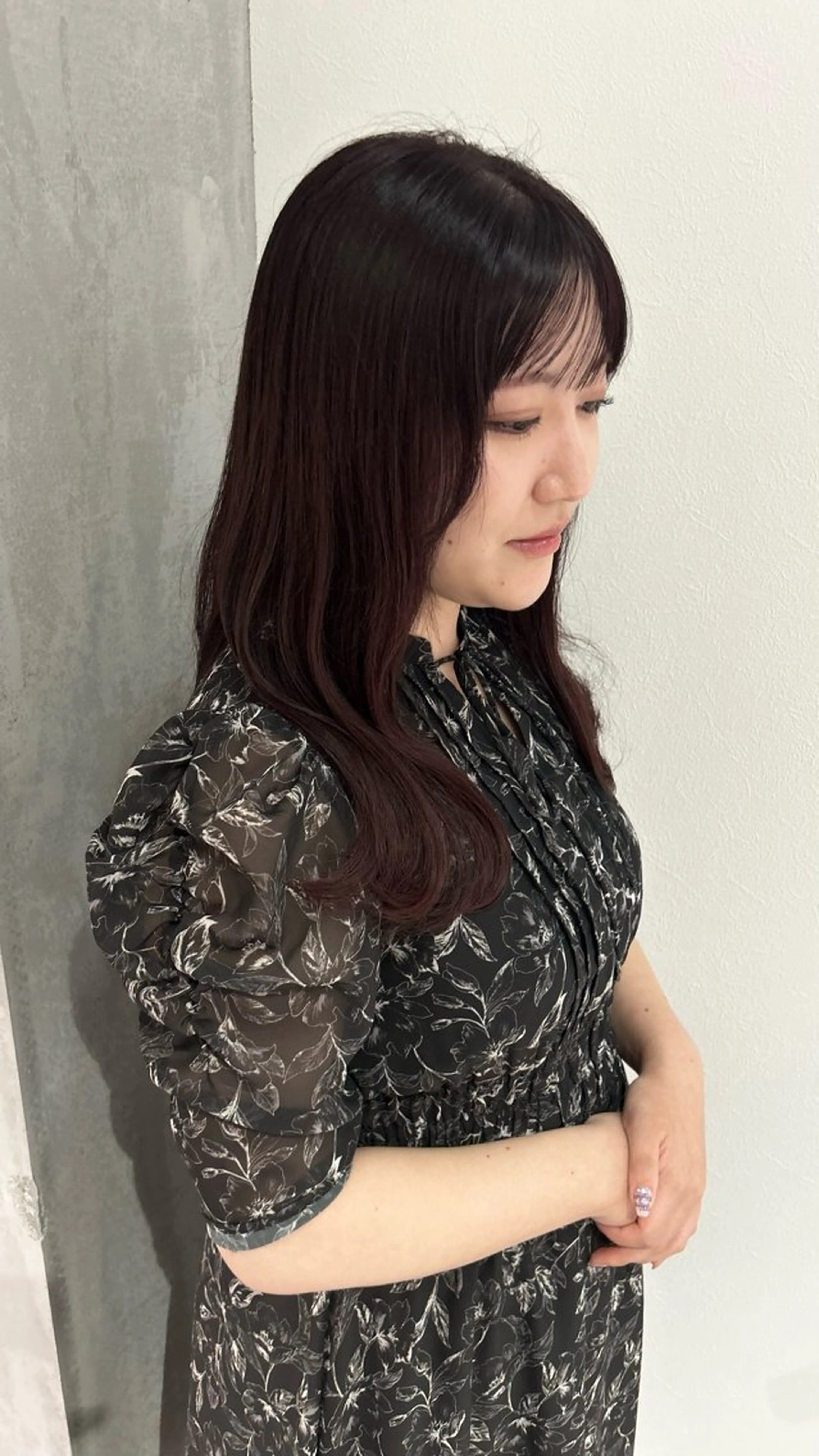 ロング ヘアカラー Ann/ベージュ /ミルクティーのヘアスタイル