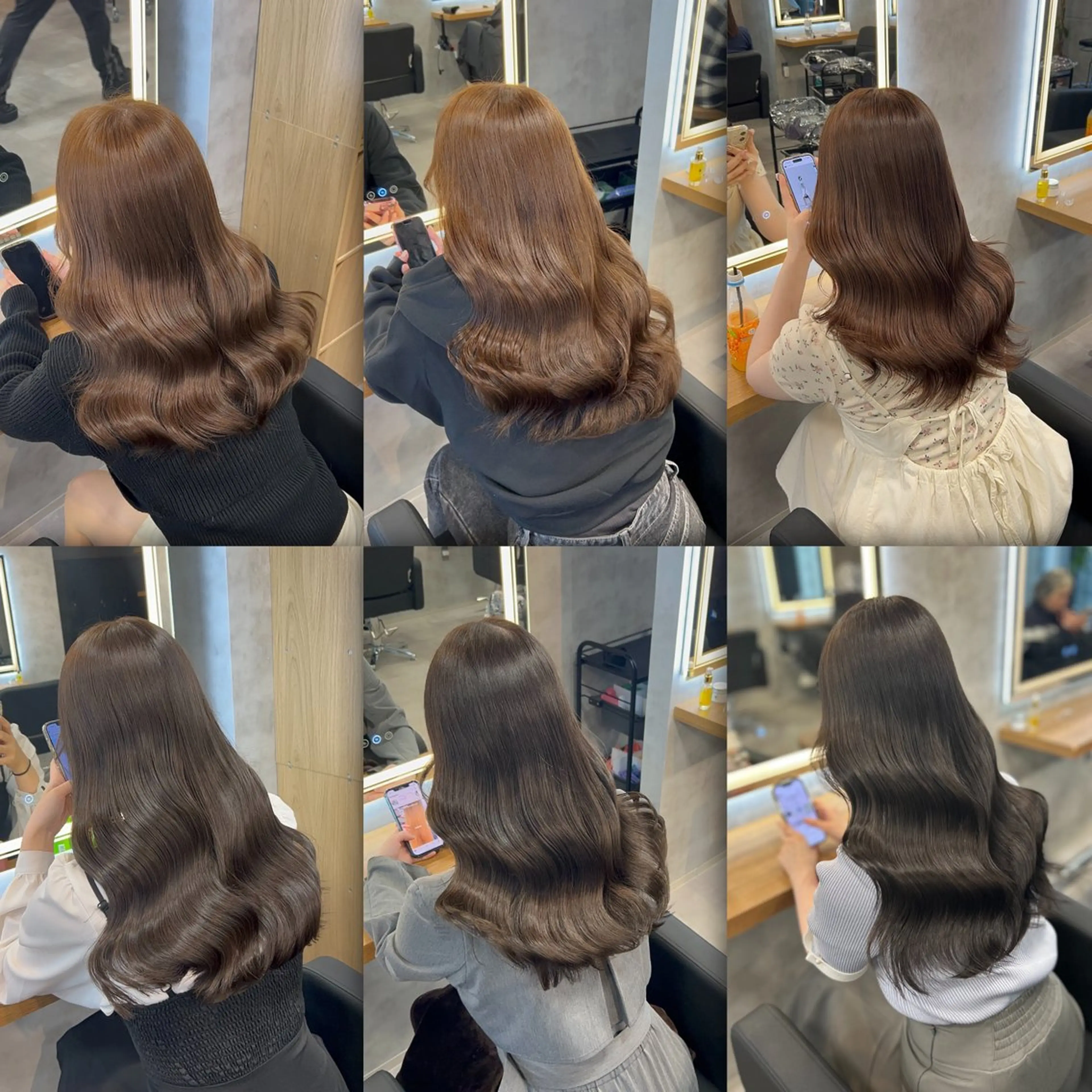 ロング カラー ヘアアレンジ ヘアカラー トリートメント ブリーチなしの達人 🇰🇷KAITOのヘアスタイル