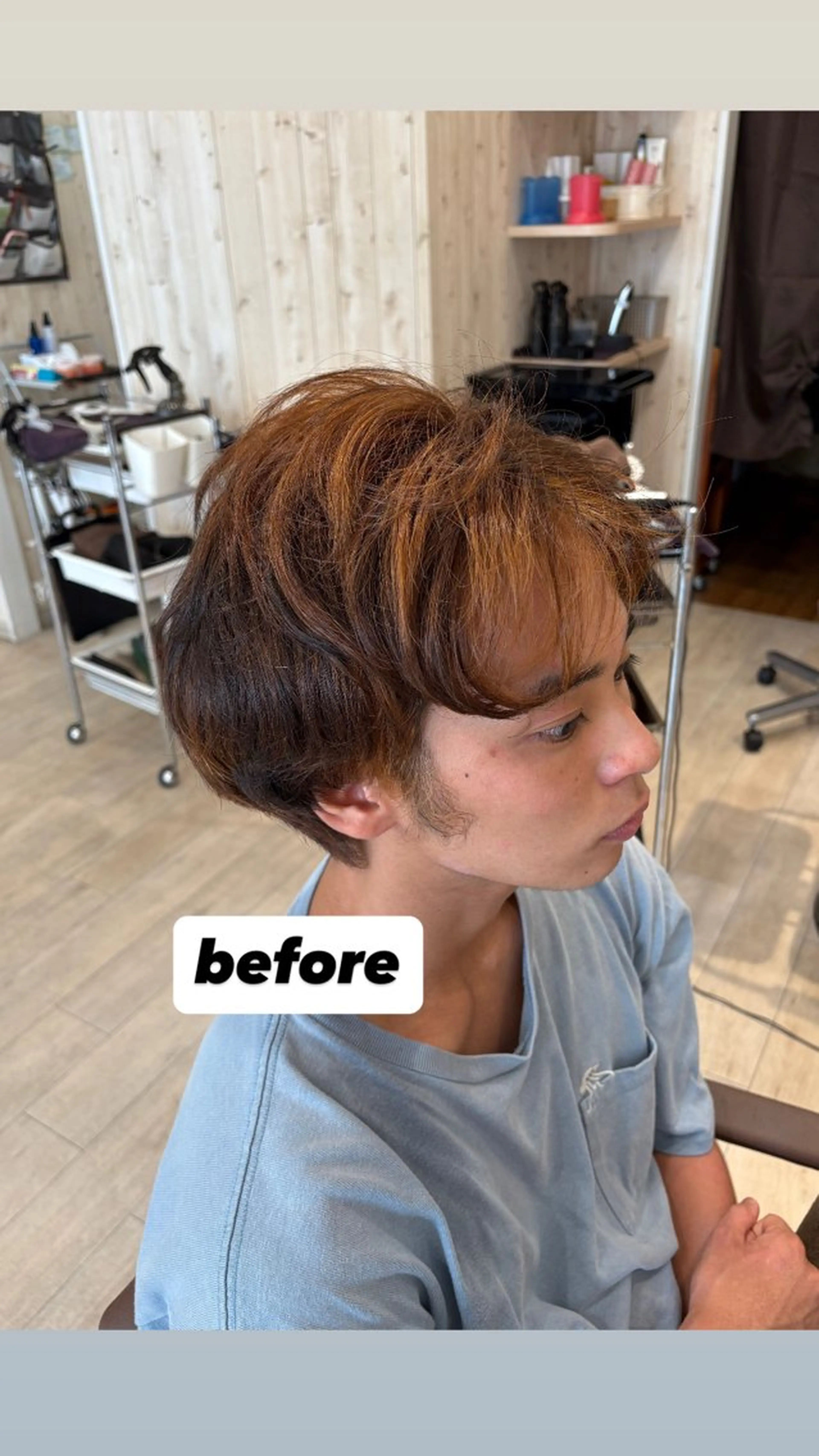メンズ メンズ0円モデル✂️ 🎀藤村音寧🎀のヘアスタイル
