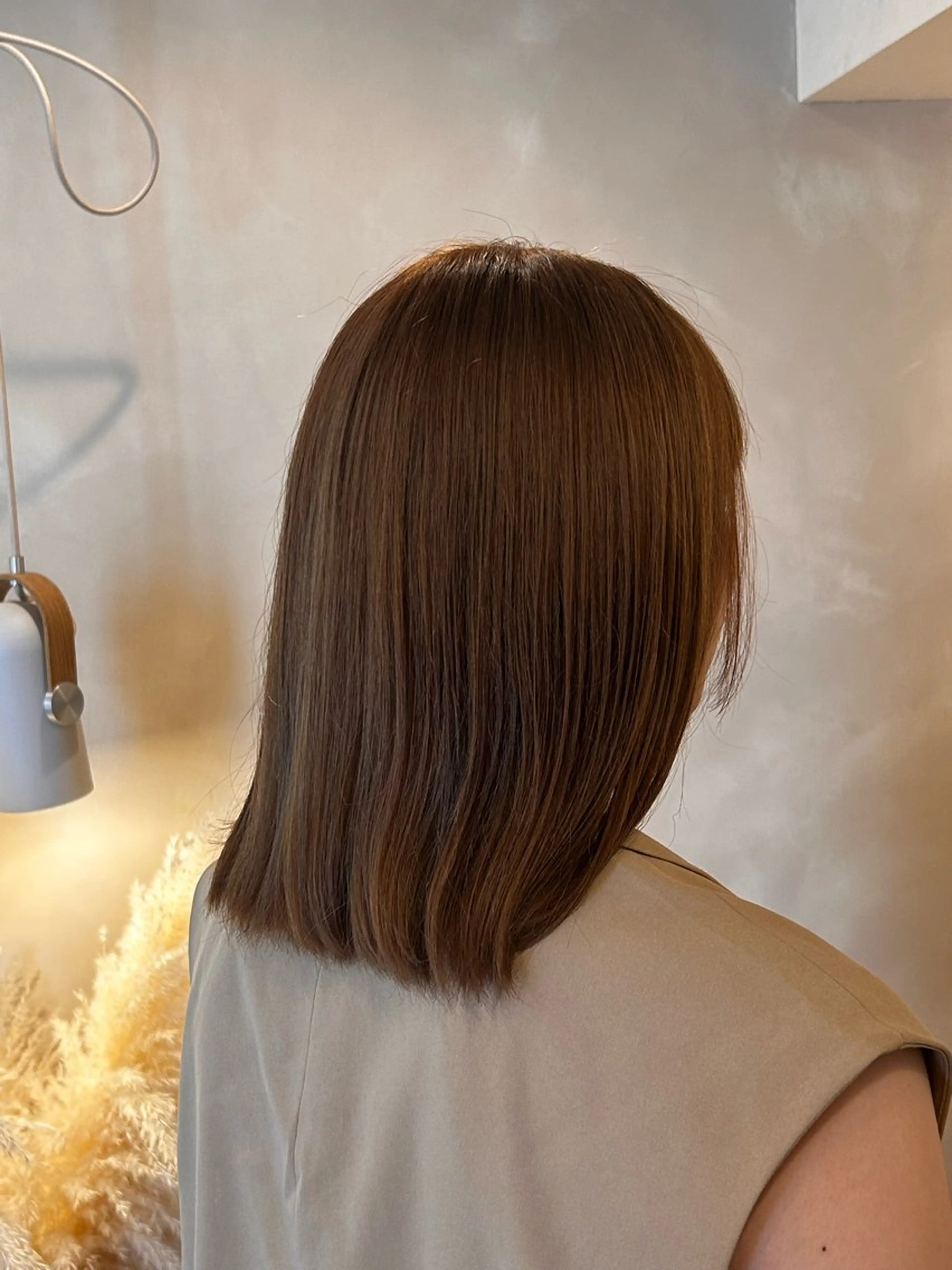 ミディアム rino LUVISMのヘアスタイル