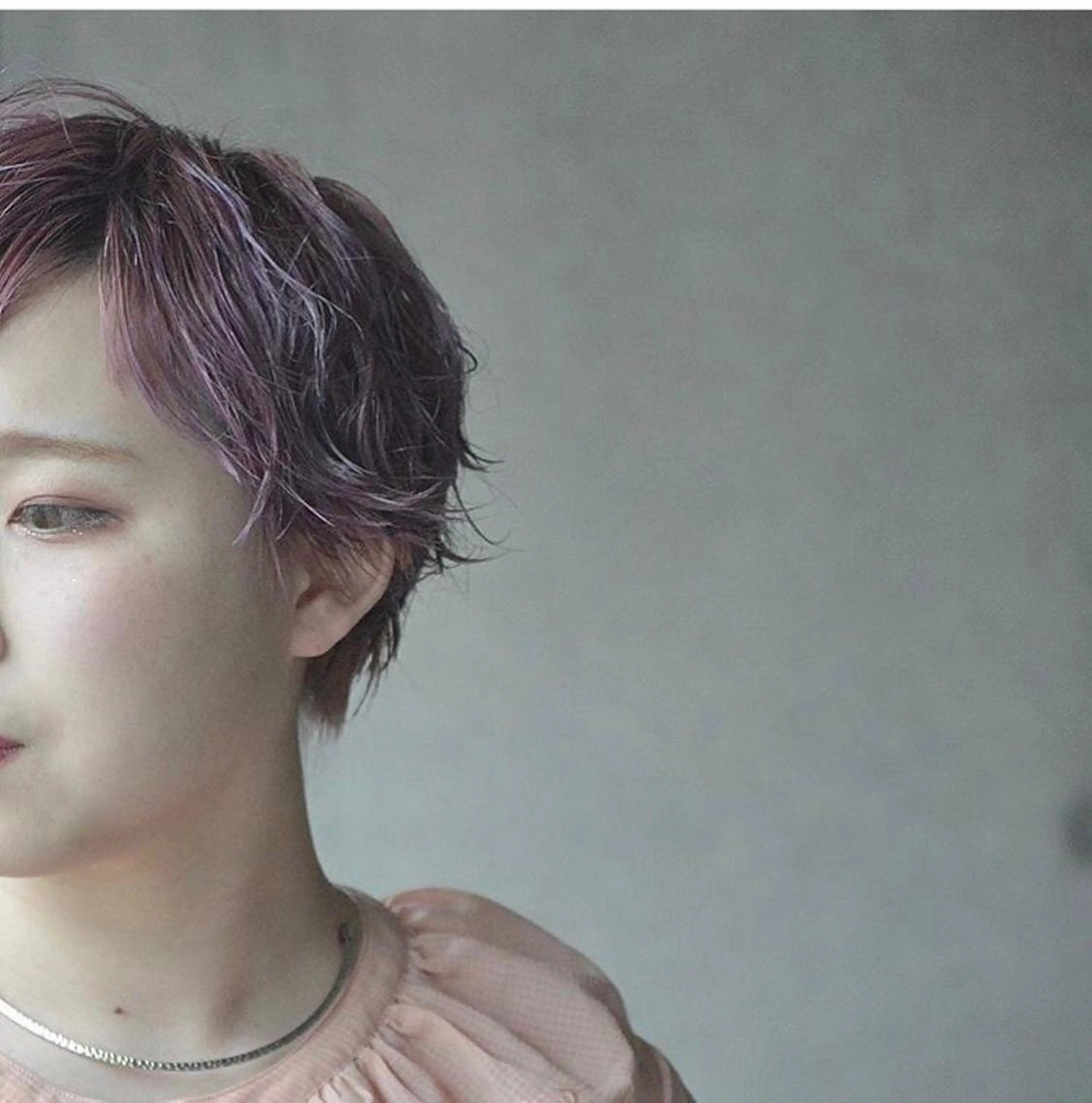 ショート カラー カット ヘアカラー トリートメント &72所属・カリスマ フォのヘアスタイル