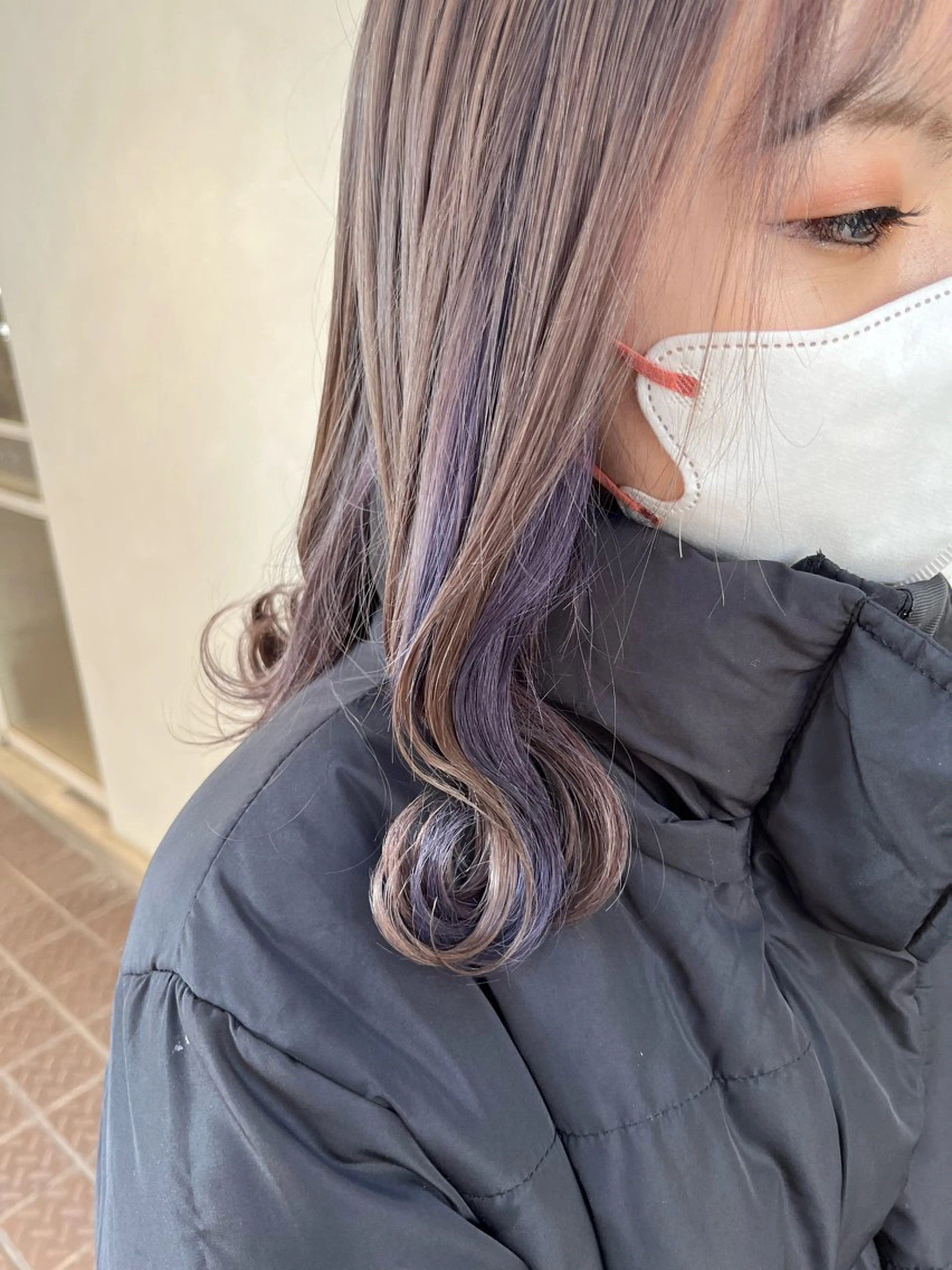 ショート カラー ブリーチ インナーカラー ヘアカラー トリートメント 艶髪ブリーチ 👑/竹本幸希のヘアスタイル