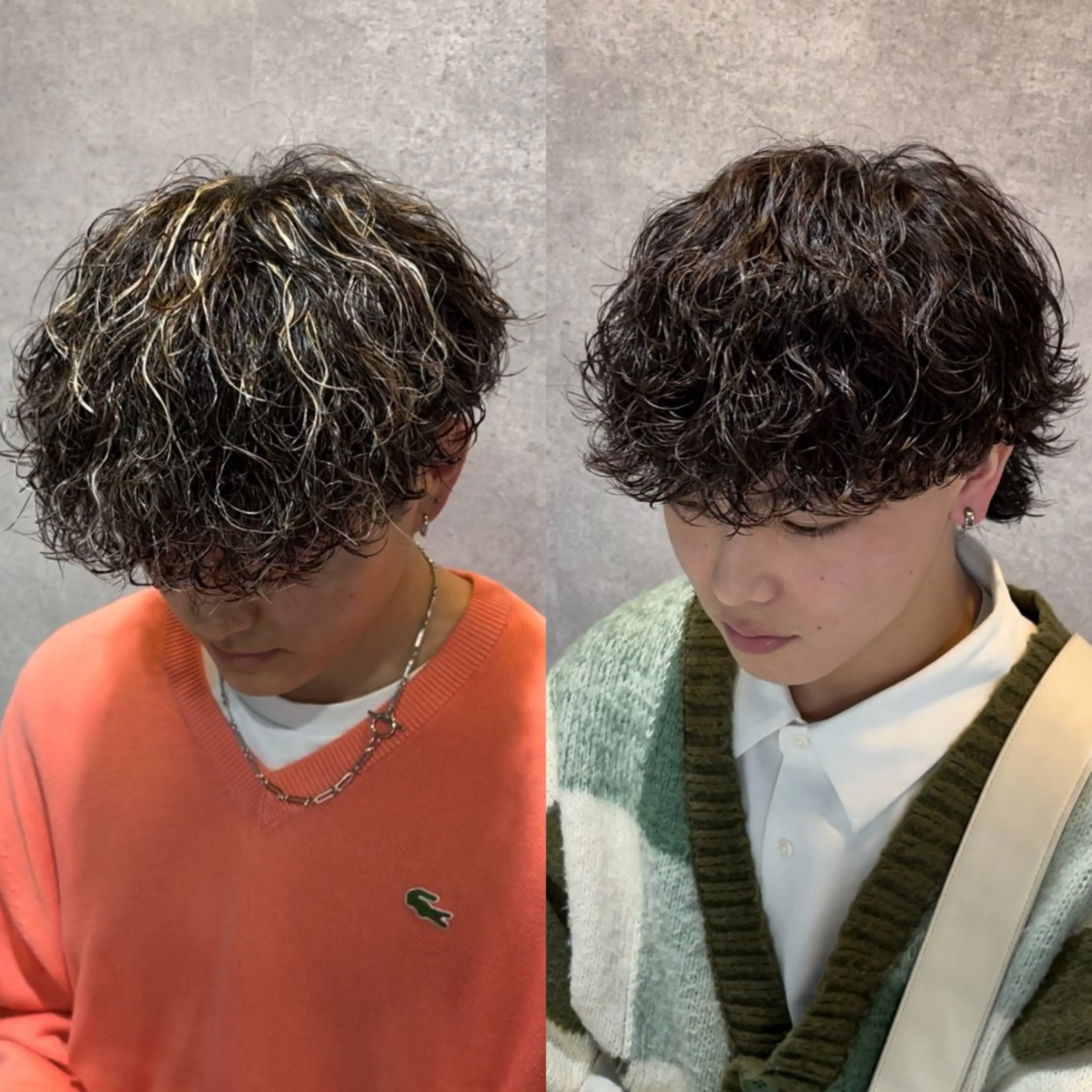 パーマ メンズ メンズパーマ カット パーマ 🔥メンズカット＋ パーマの達人🔥のヘアスタイル