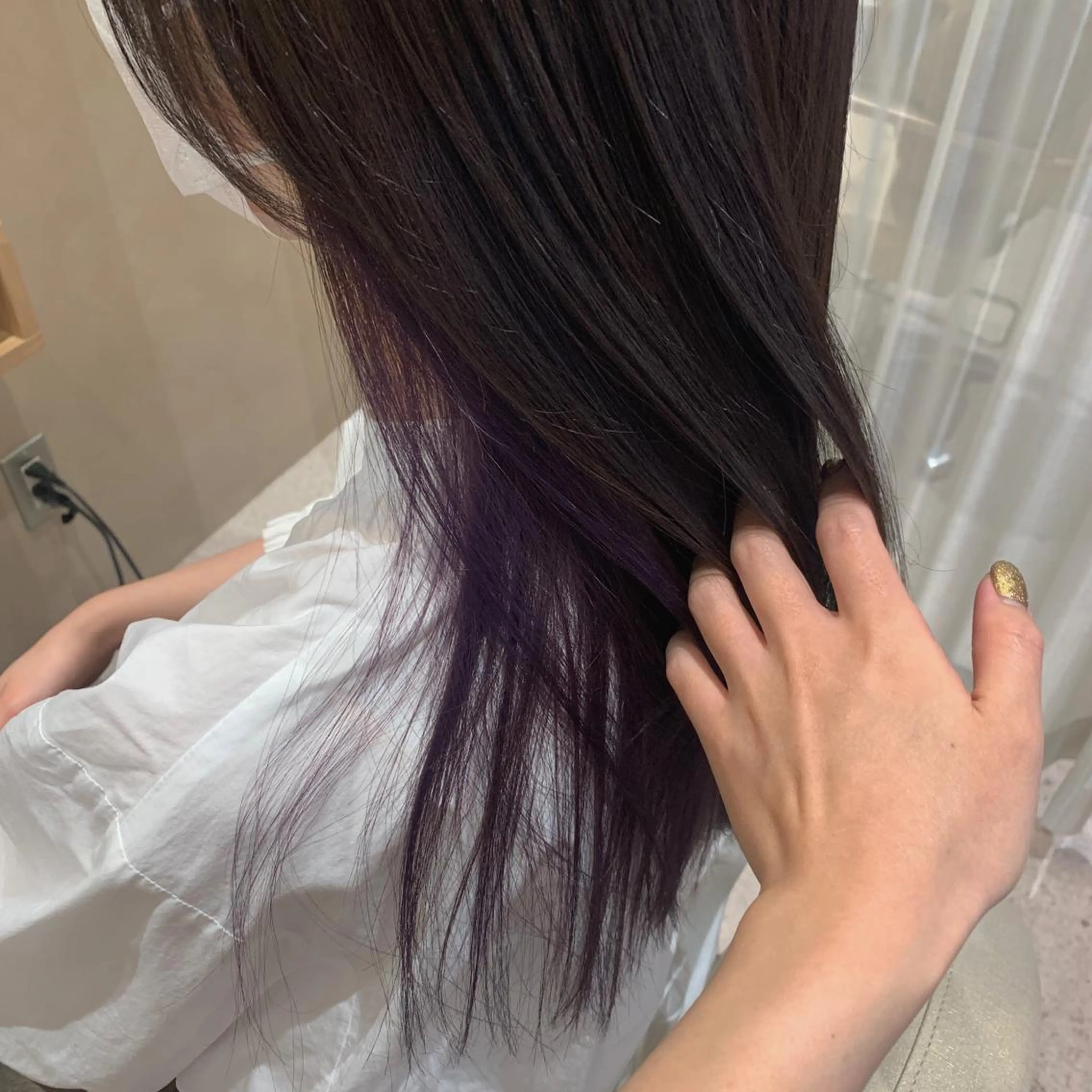 ロング カラー SALOWIN京都河原町suite店所属・うる艶カラー／ 髪質改善／arisaのヘアスタイル