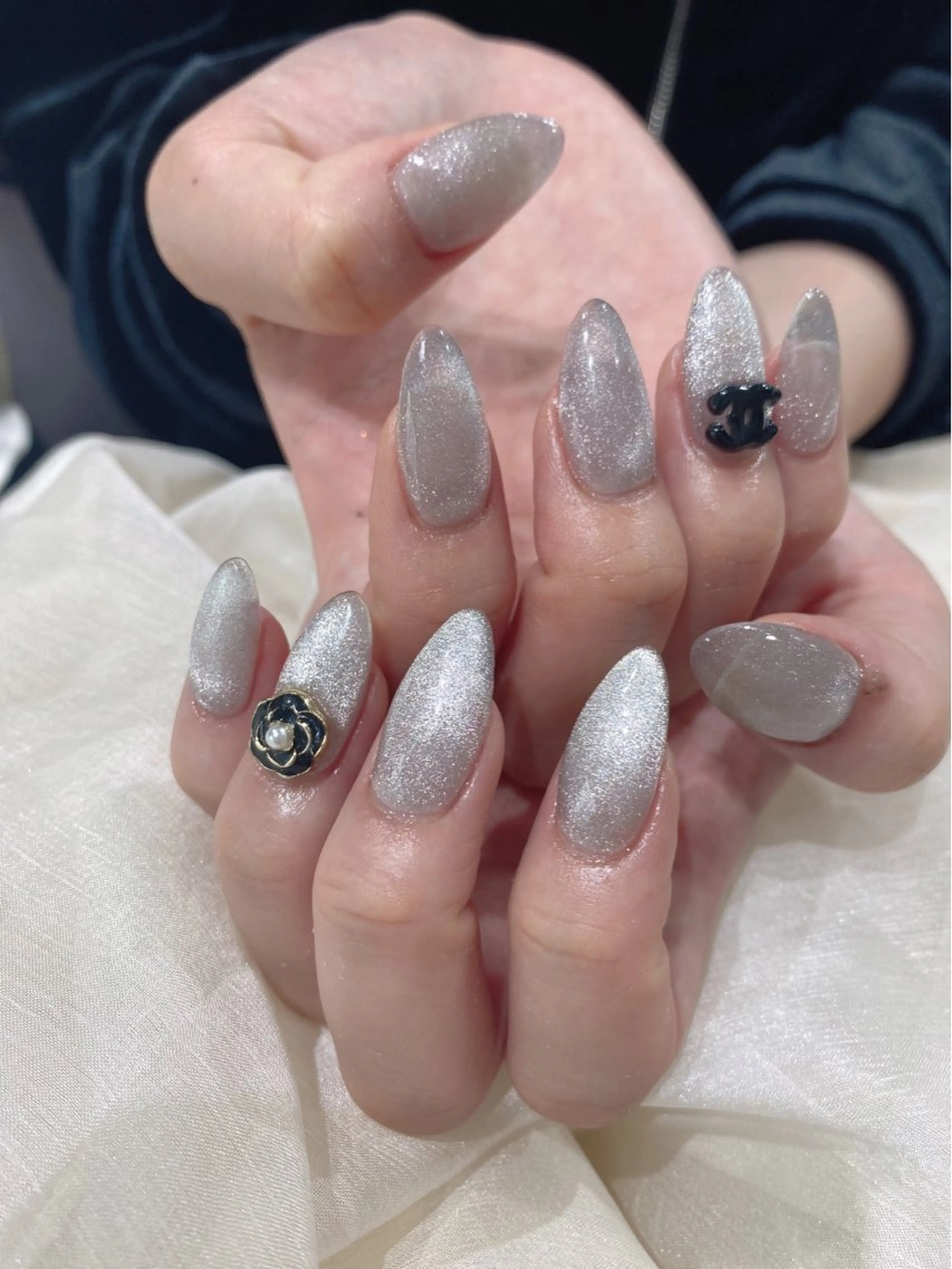 セミロング ハンドネイル Nail R💫 naoのネイルデザイン