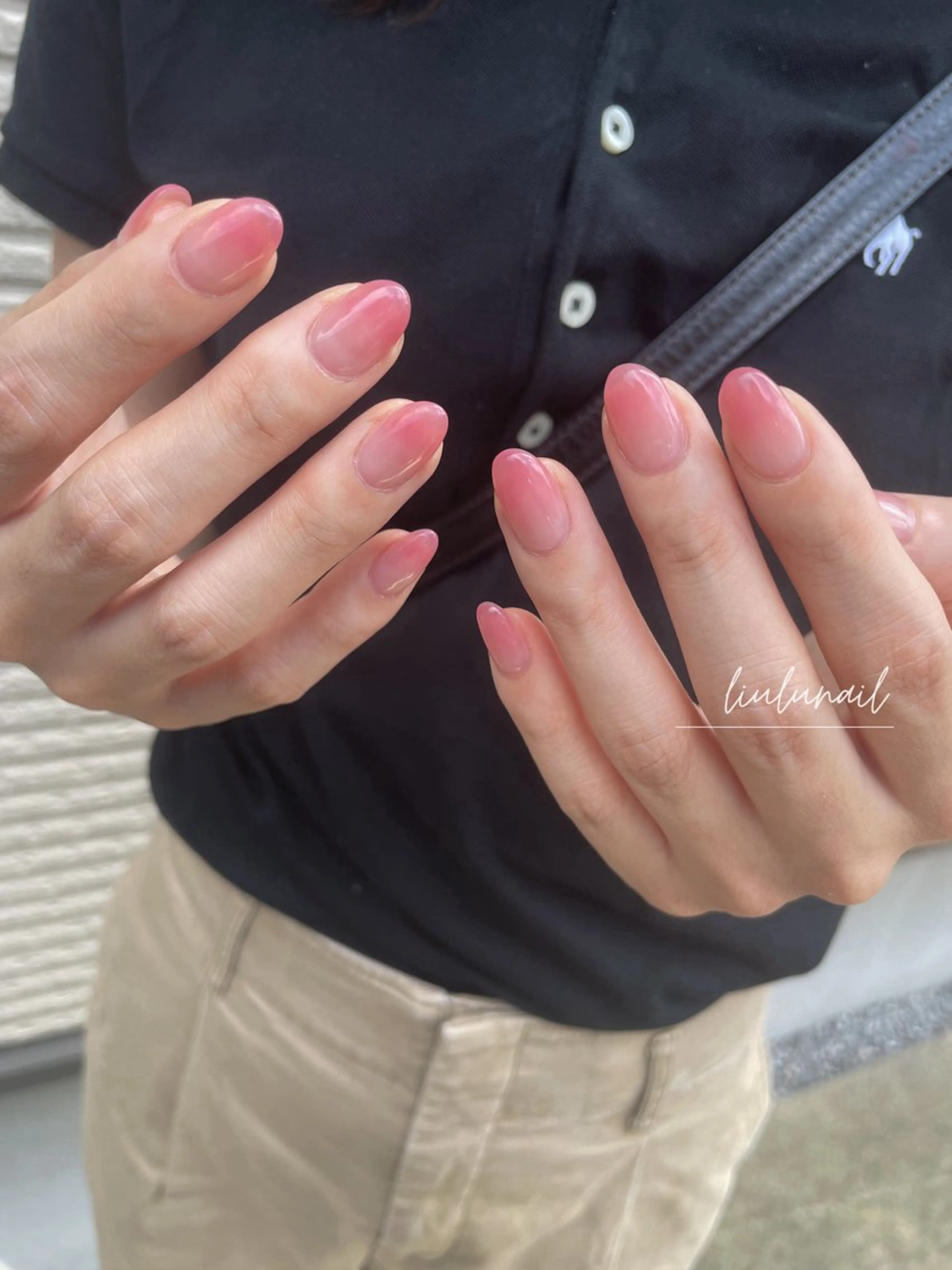 ネイル グラデーション liulu nailのネイルデザイン
