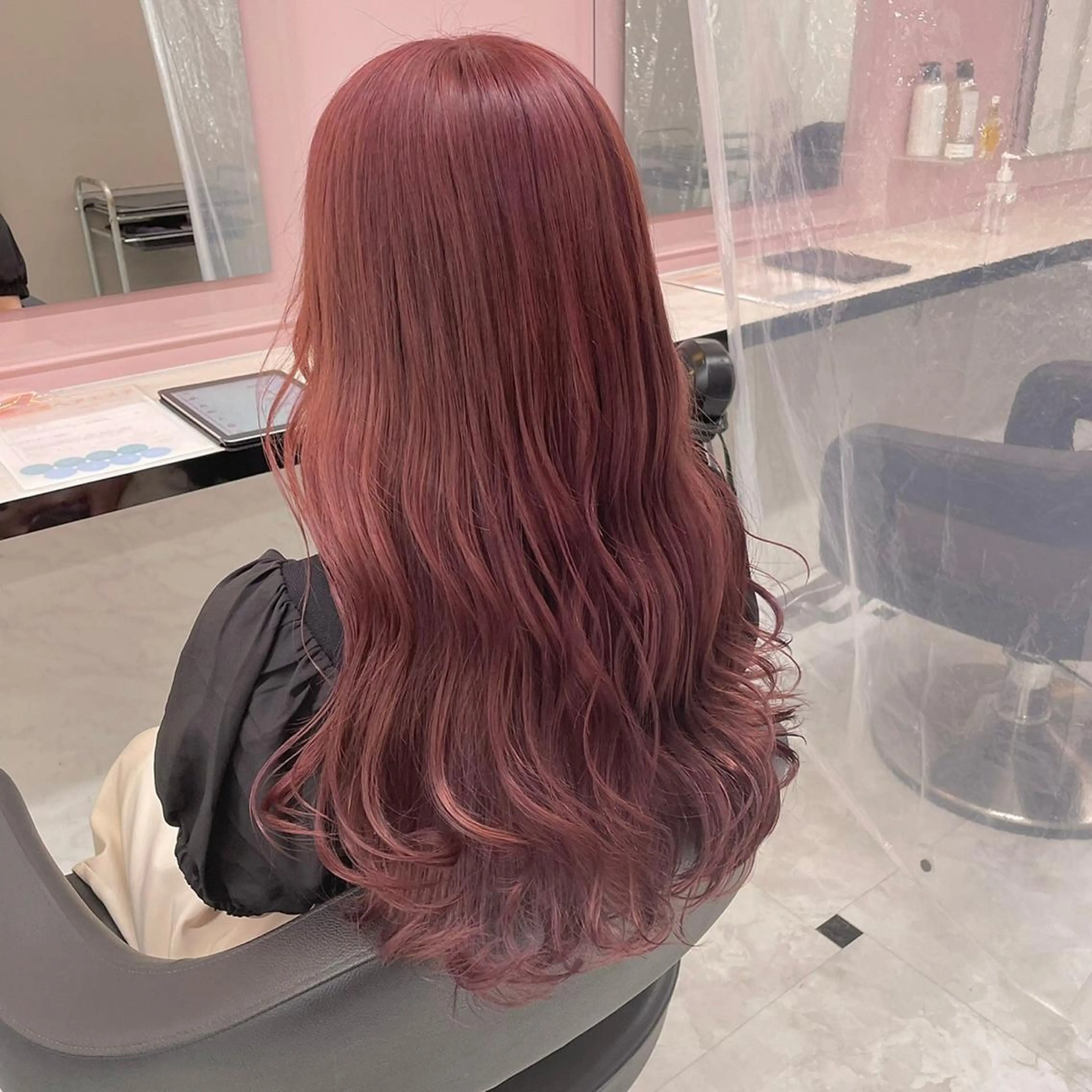 ロング カラー ヘアアレンジ 透明感/艶髪/💖 トレンドスタイル💖のヘアスタイル