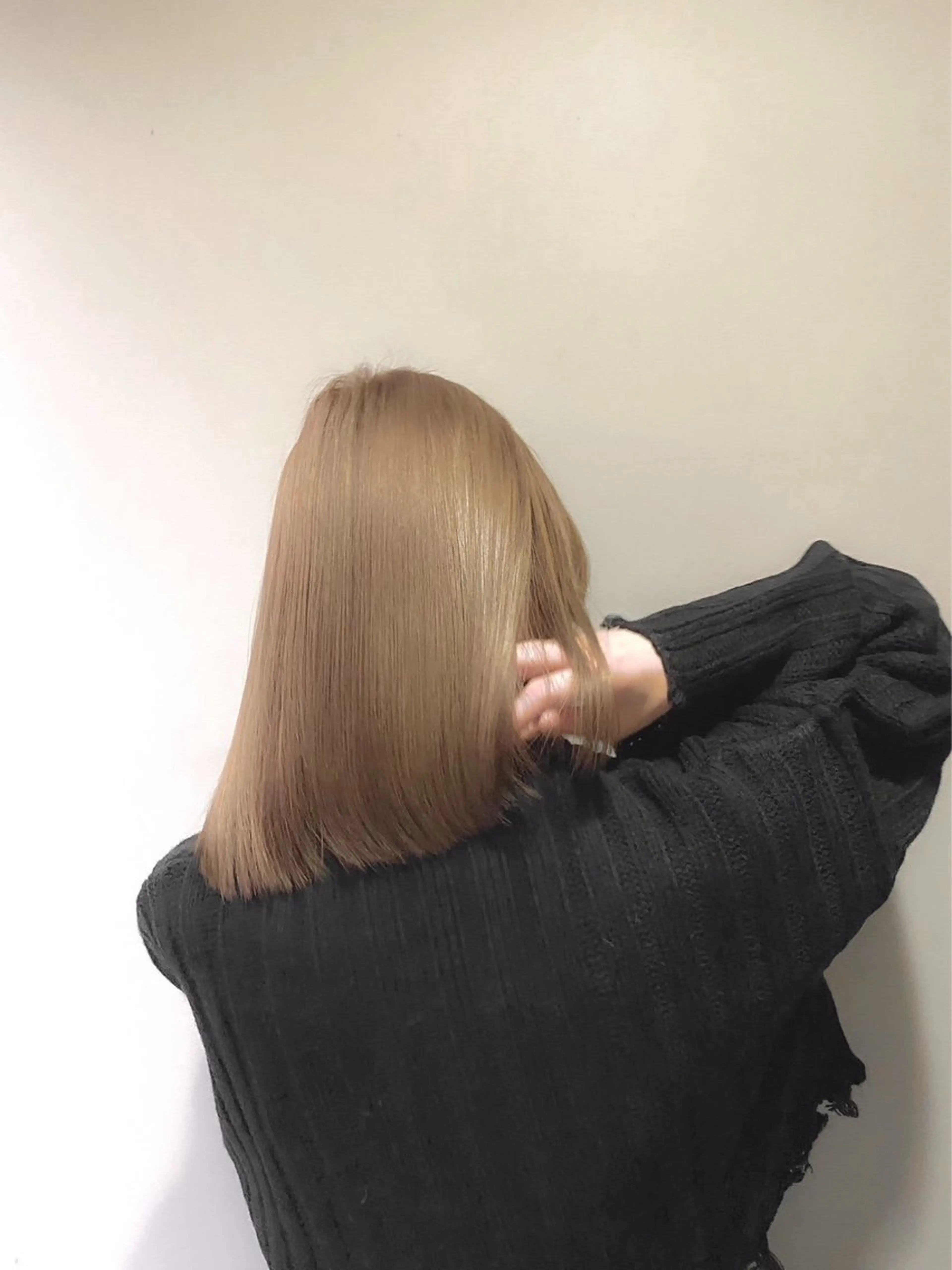 ミディアム カット トリートメント レイヤーカット✂️ 若葉のヘアスタイル