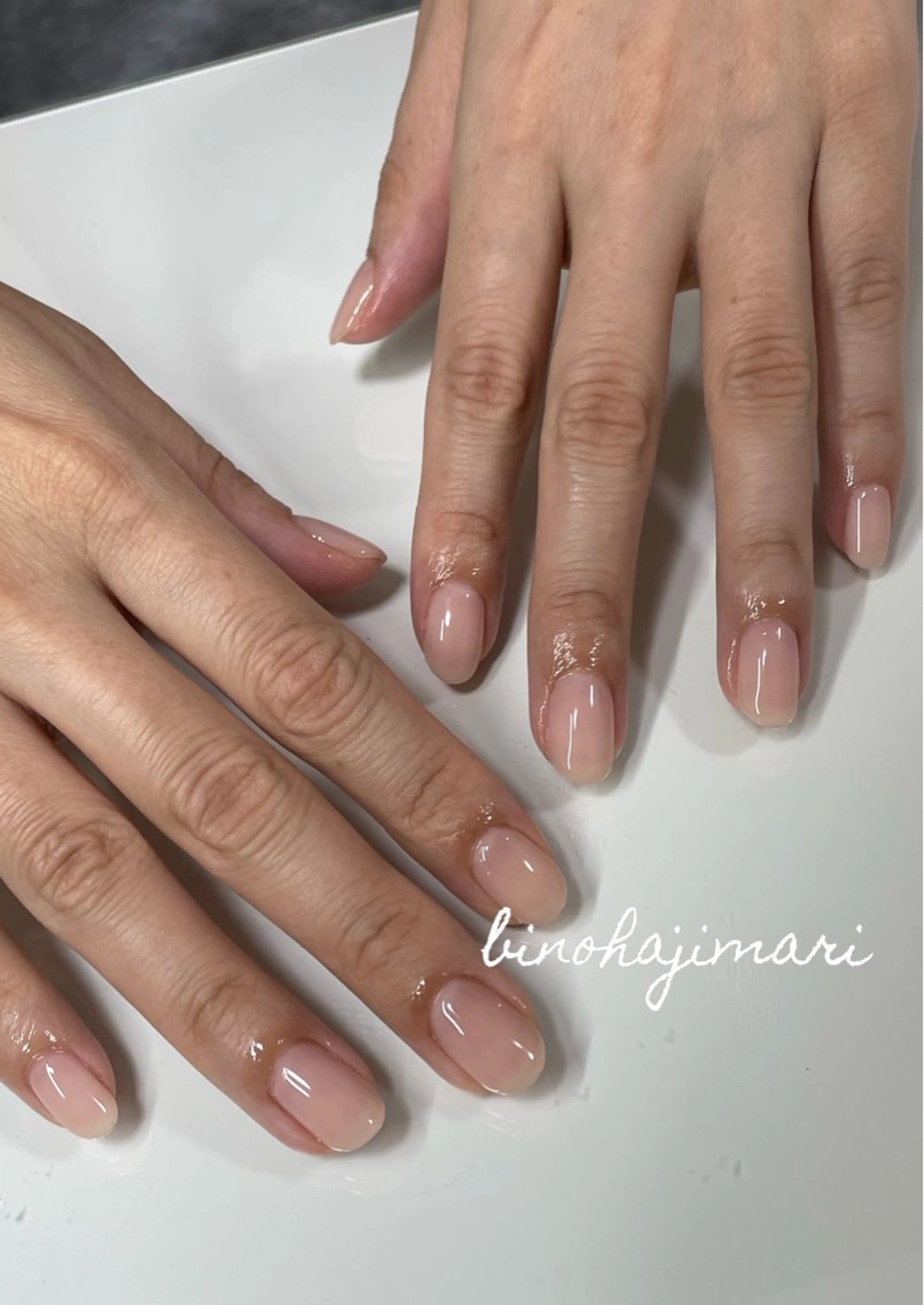 ネイル アートネイル フラッシュネイル ラメ(グリッター) ピンク シルバー ハンドネイル ハンドケア ♡Bivi♡自爪に 優しいネイルサロンのネイルデザイン