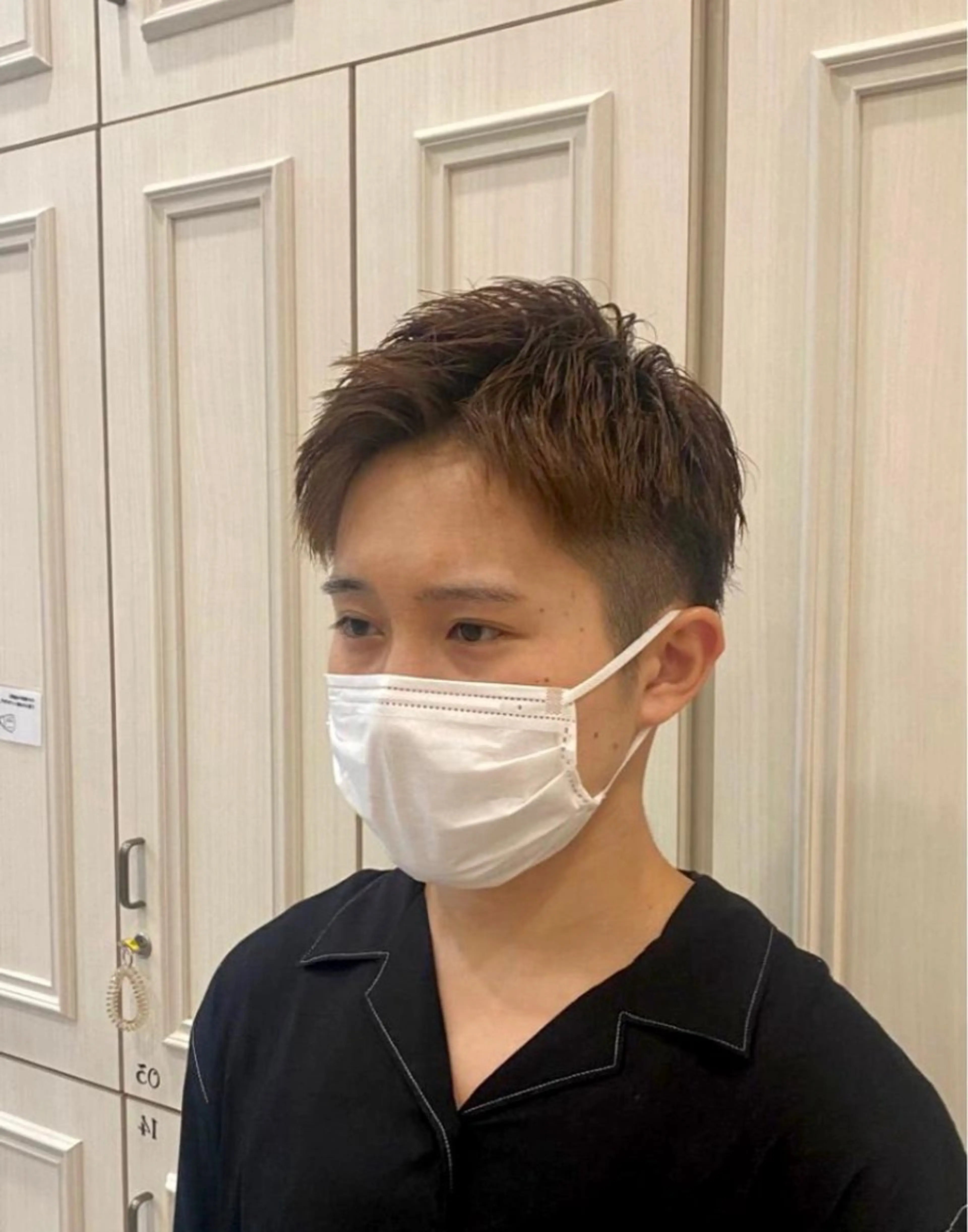 ショート メンズ 梅田美容室　山本 歩夢のヘアスタイル