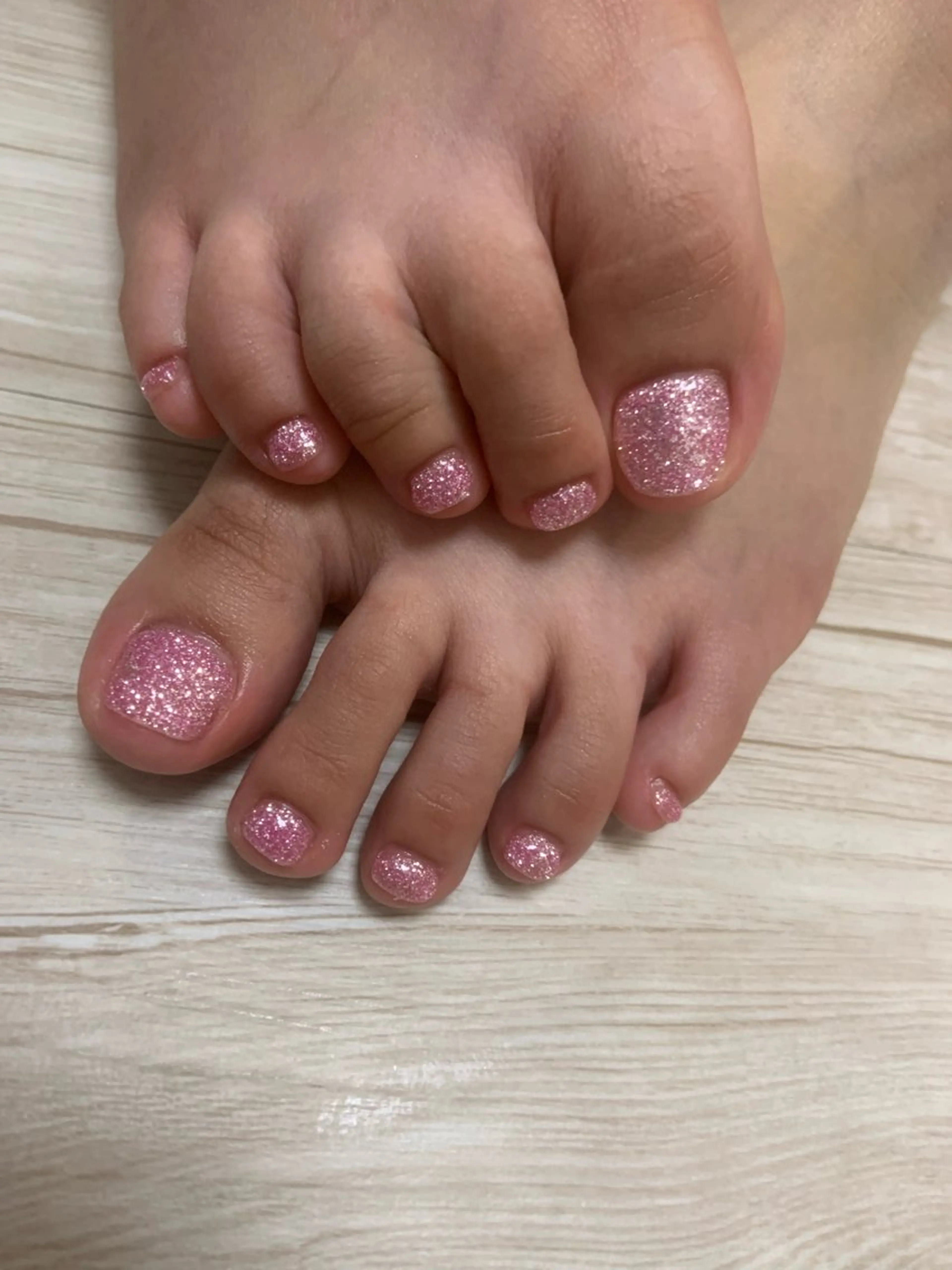 ネイル ピンク フットネイル nail salon E.U.B所属・nailsalon E.U.Bのネイルデザイン