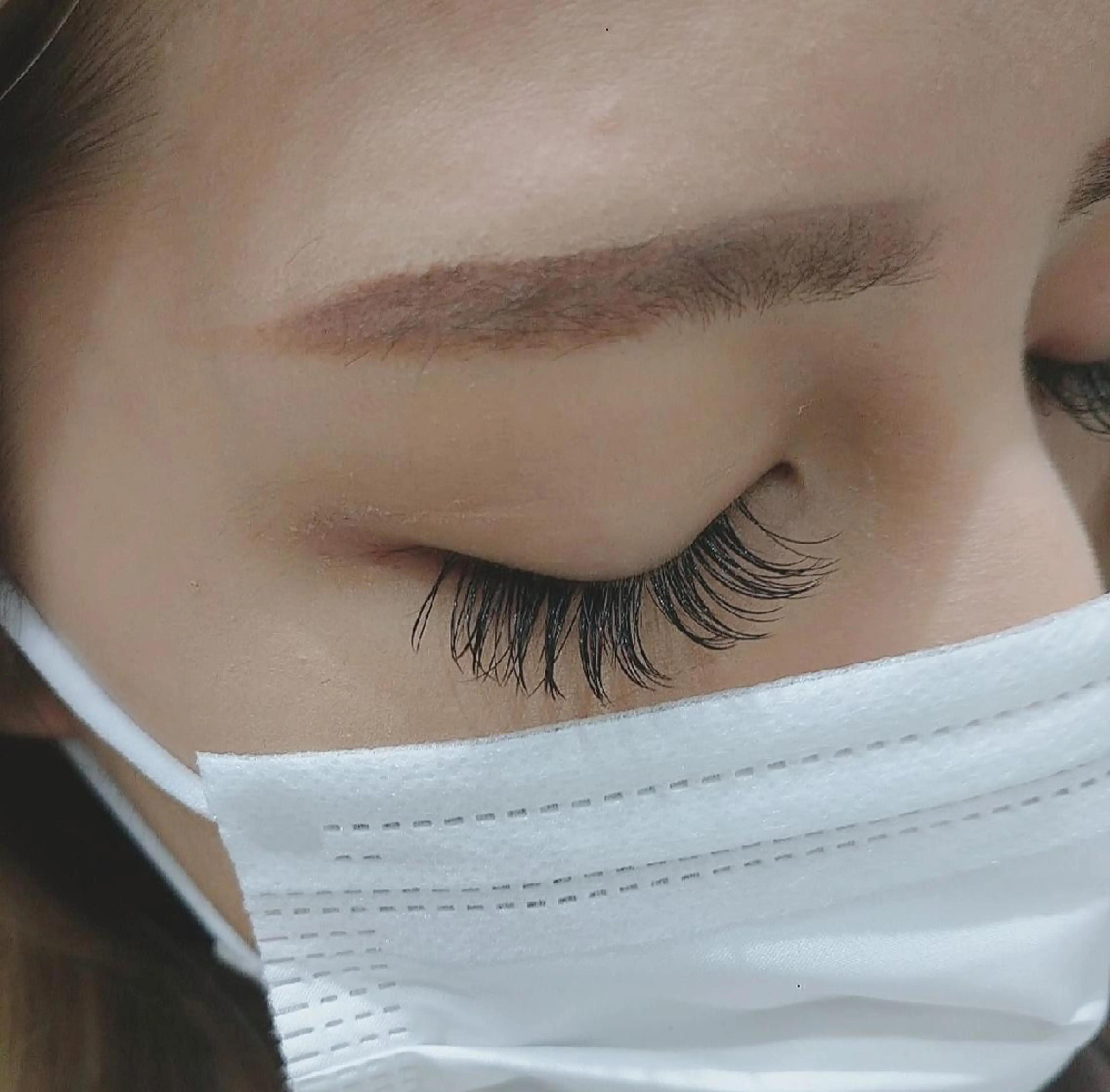 マツエク・マツパ 付け放題 セーブル 𝑟𝑖𝑛𝑎🤍 耳つぼ&マツエクのマツエク・マツパデザイン