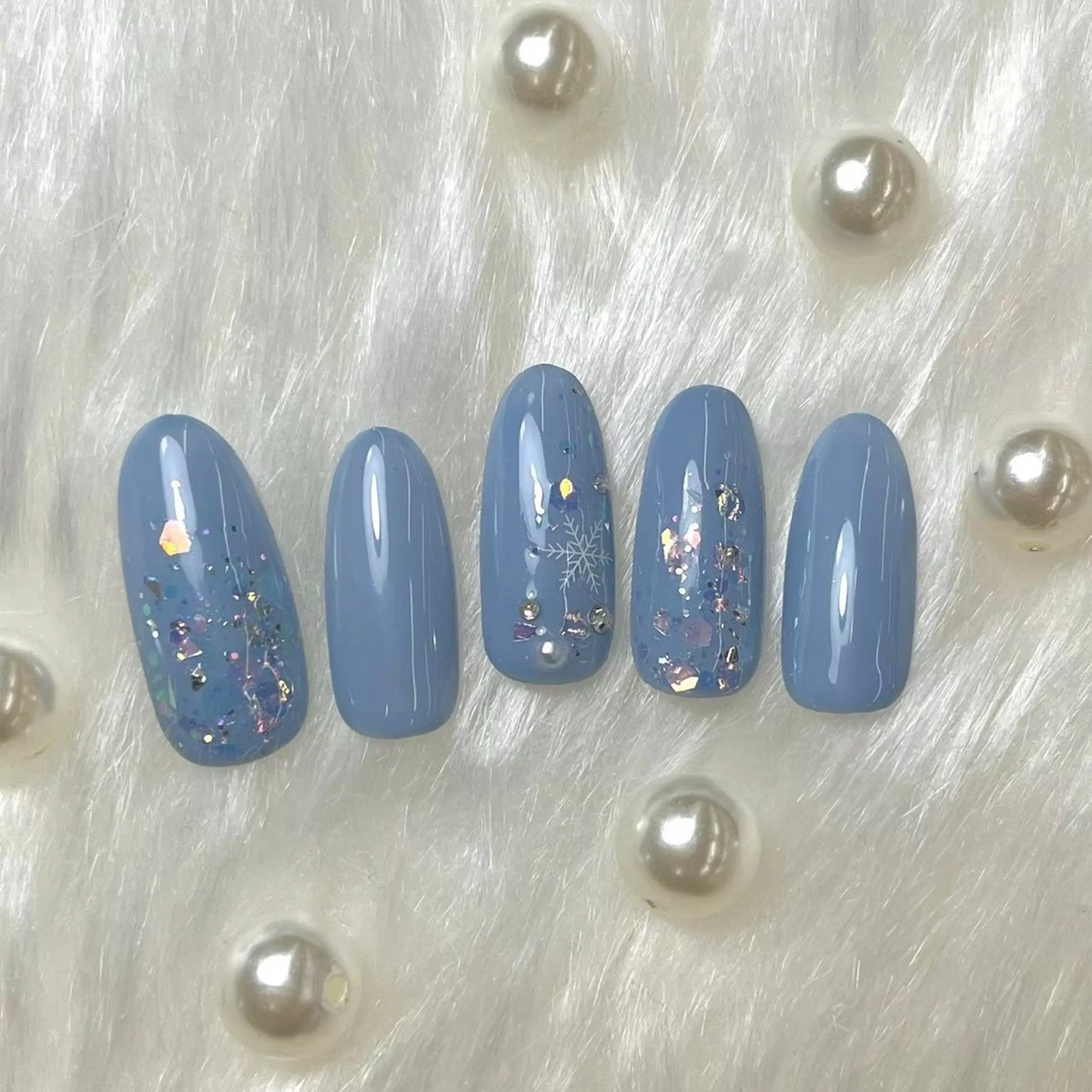 ネイル ⭐︎休業中の練習⭐︎ JNA認定講師髙橋のネイルデザイン