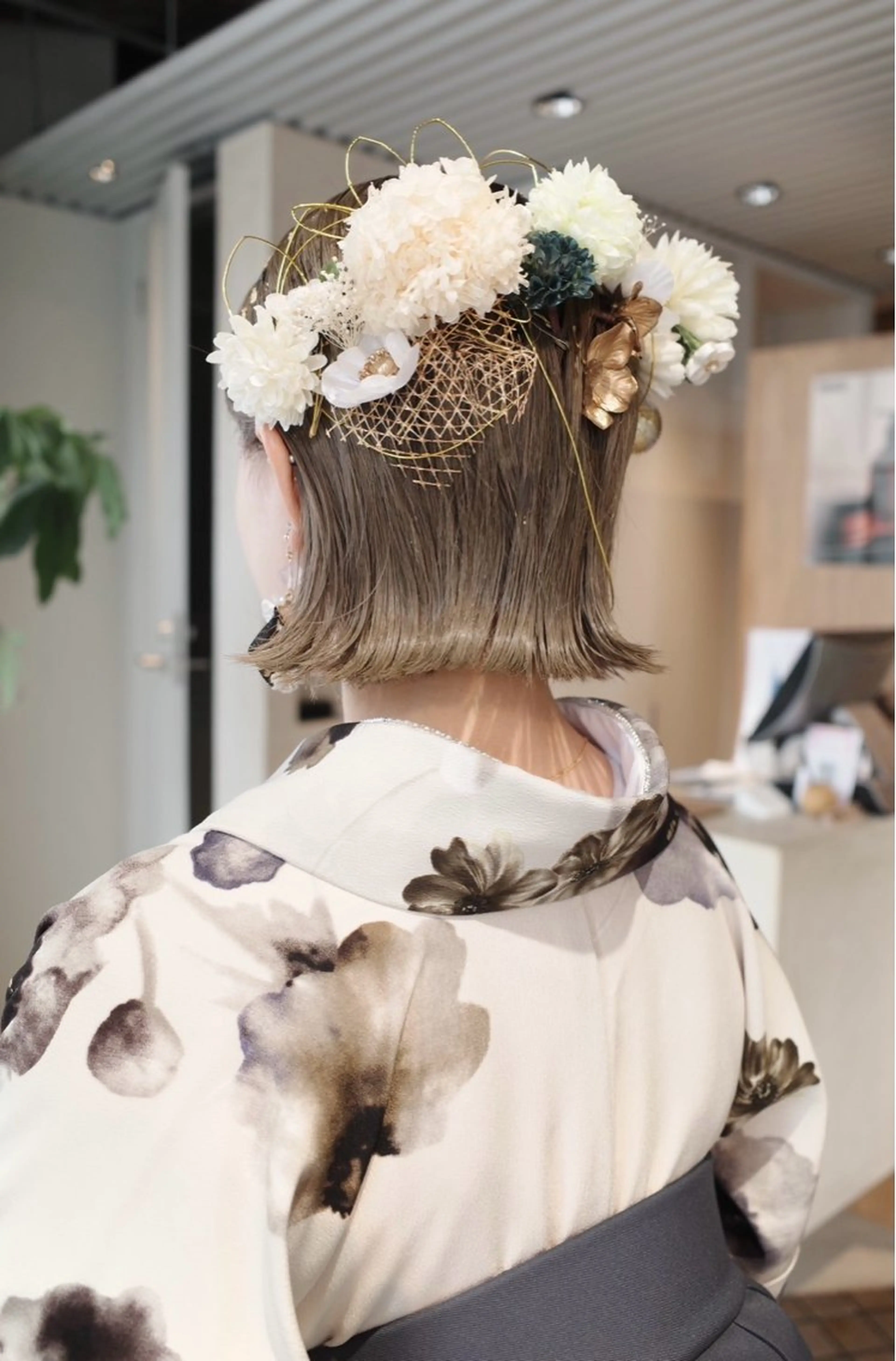 似合わせヘアセットの写真
