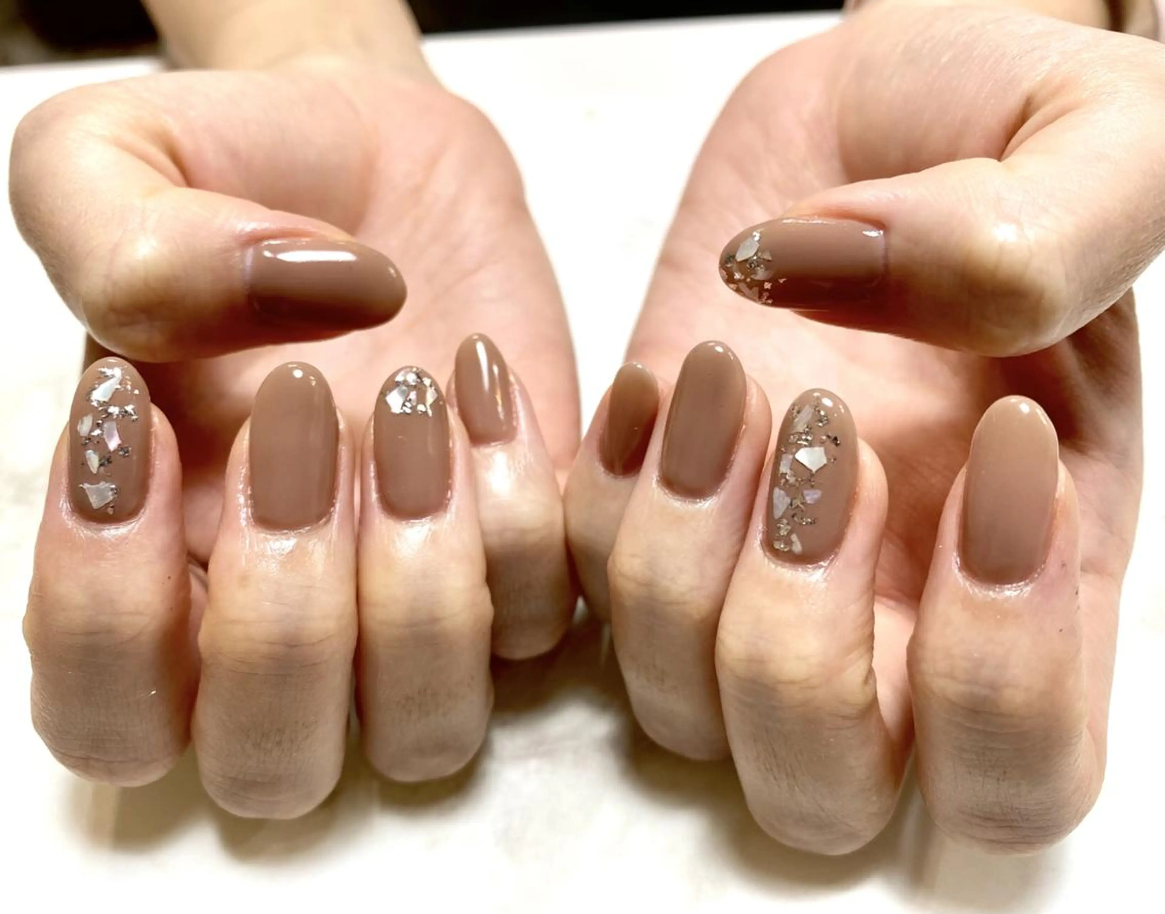 ネイル アートネイル シンプルネイル Ellie Nail Serinaのネイルデザイン