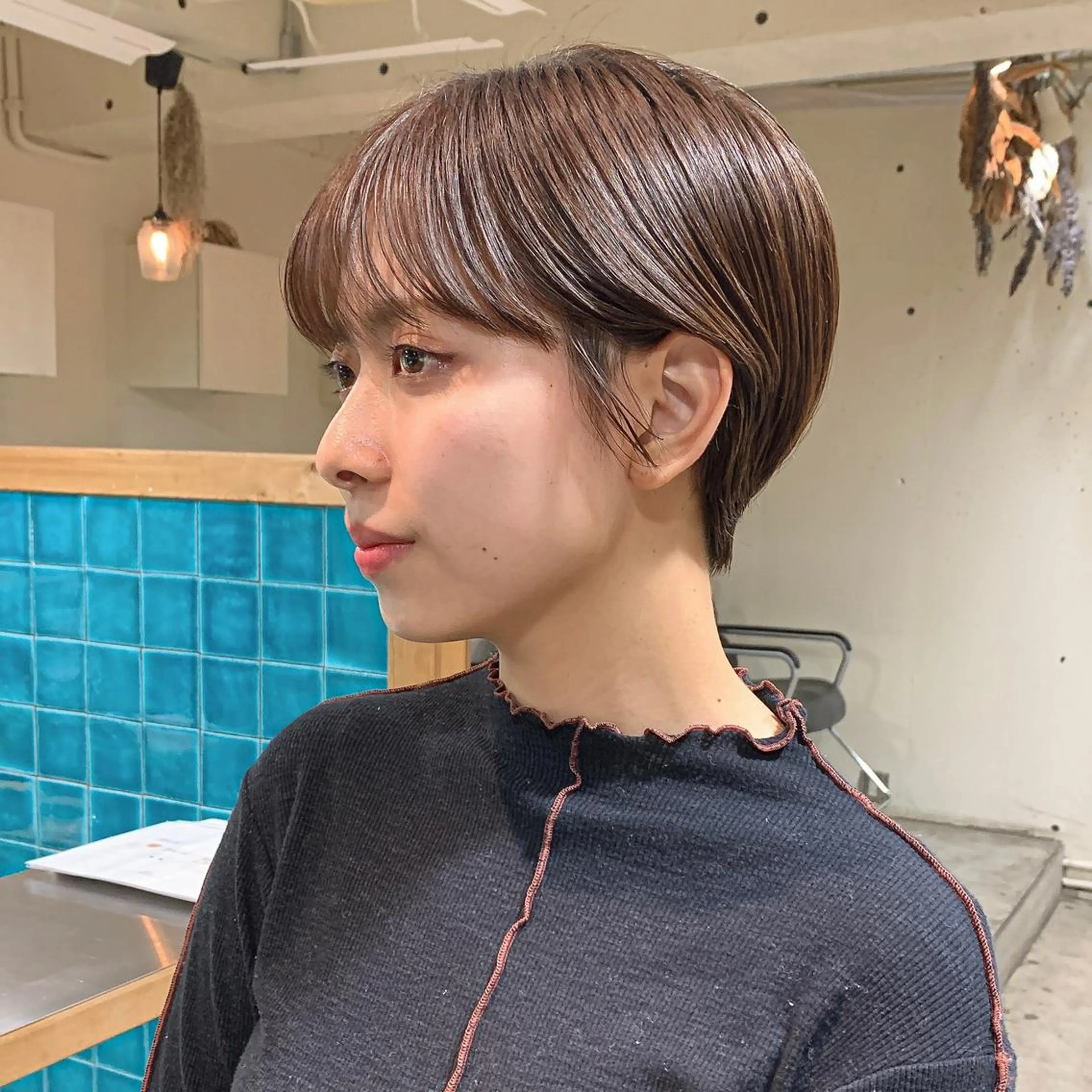 ショート カラー パーマ ショートヘア スパイキーショート/ メンズヘア/hugeのヘアスタイル