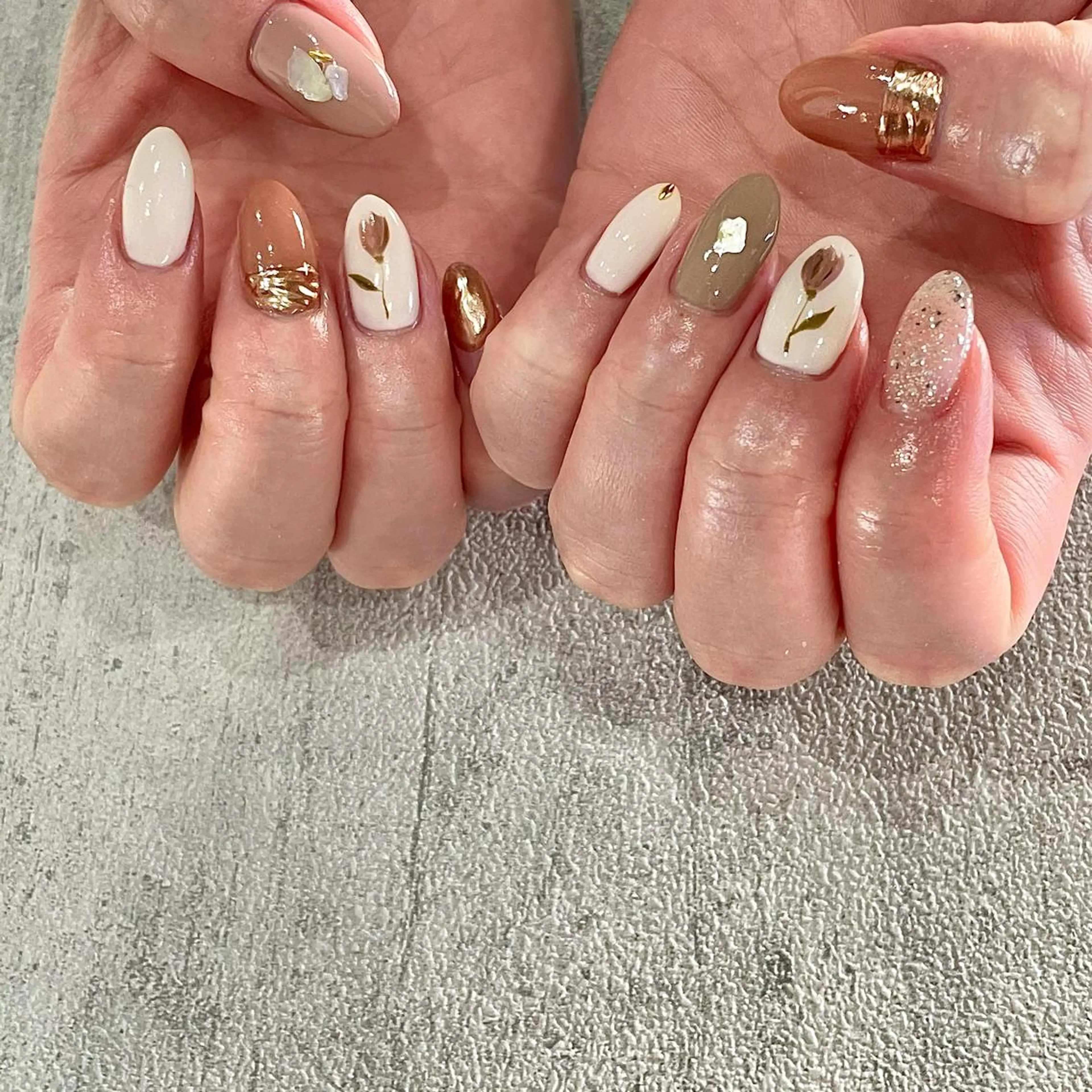 ネイル Allure小山店 後藤文香のネイルデザイン