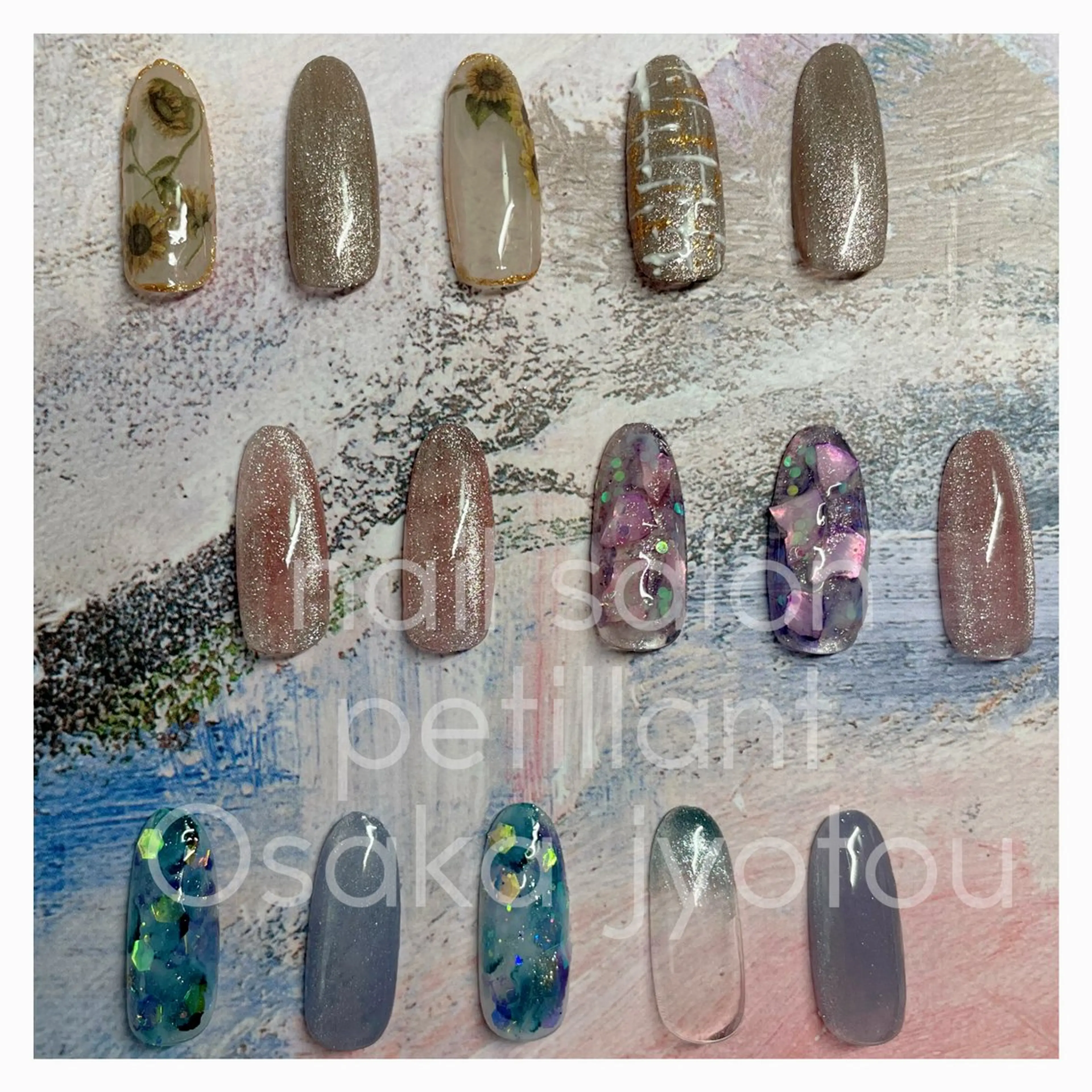 ネイル マットネイル petillant所属・nail salon petillantのネイルデザイン