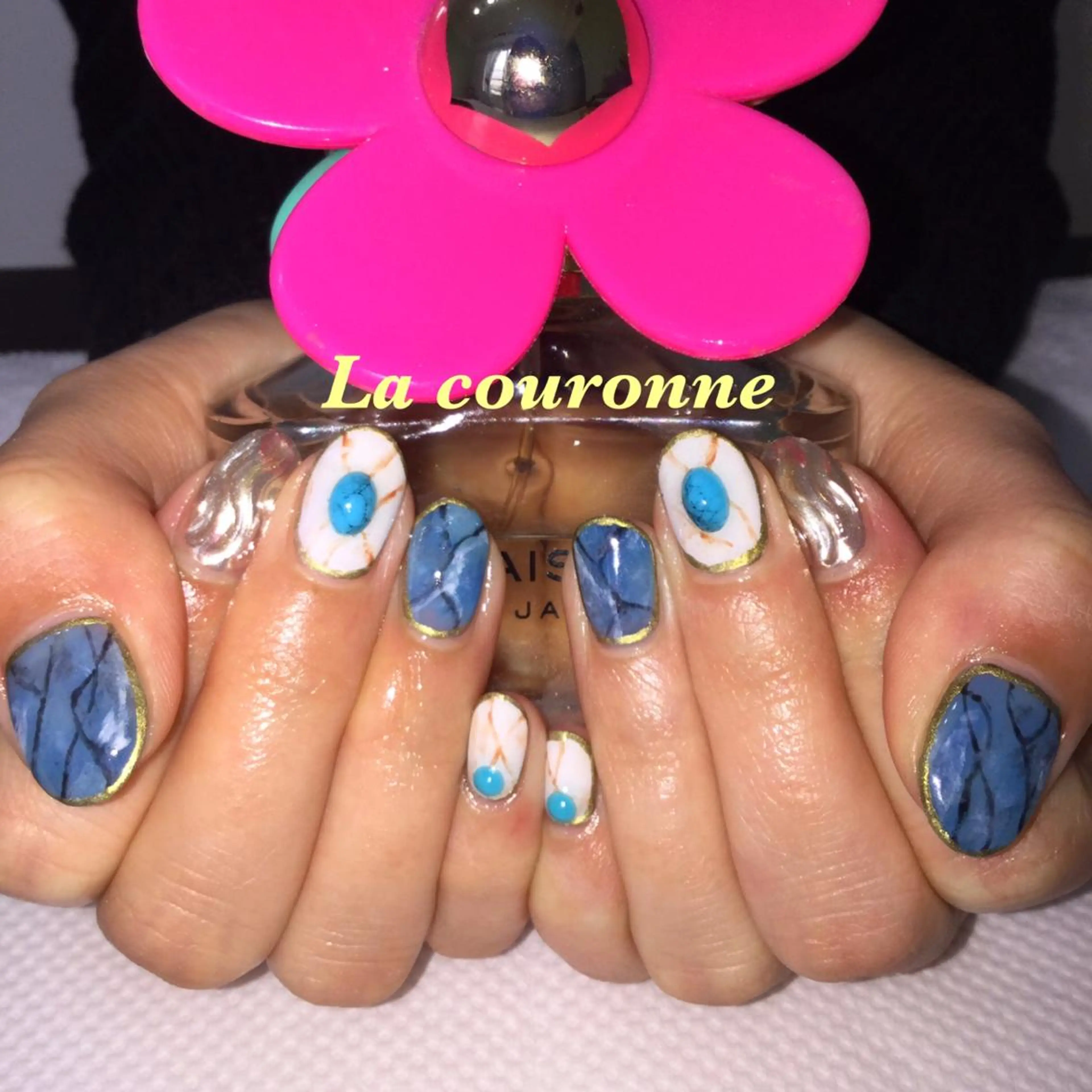 ネイル ハンドネイル Lacouronne NATSUMIのネイルデザイン