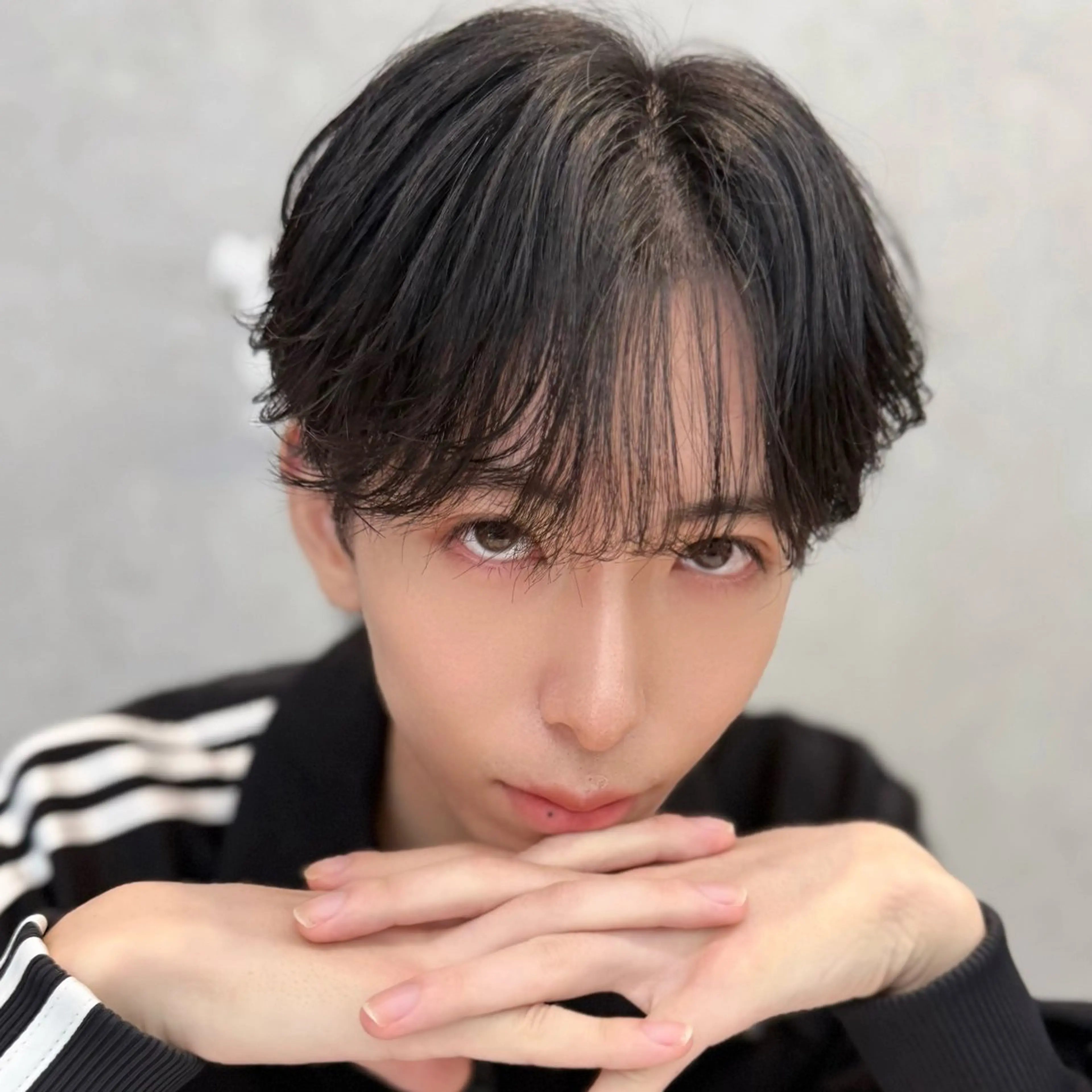 ミディアム メンズ カット メンズZina代表 田端 麗治のヘアスタイル