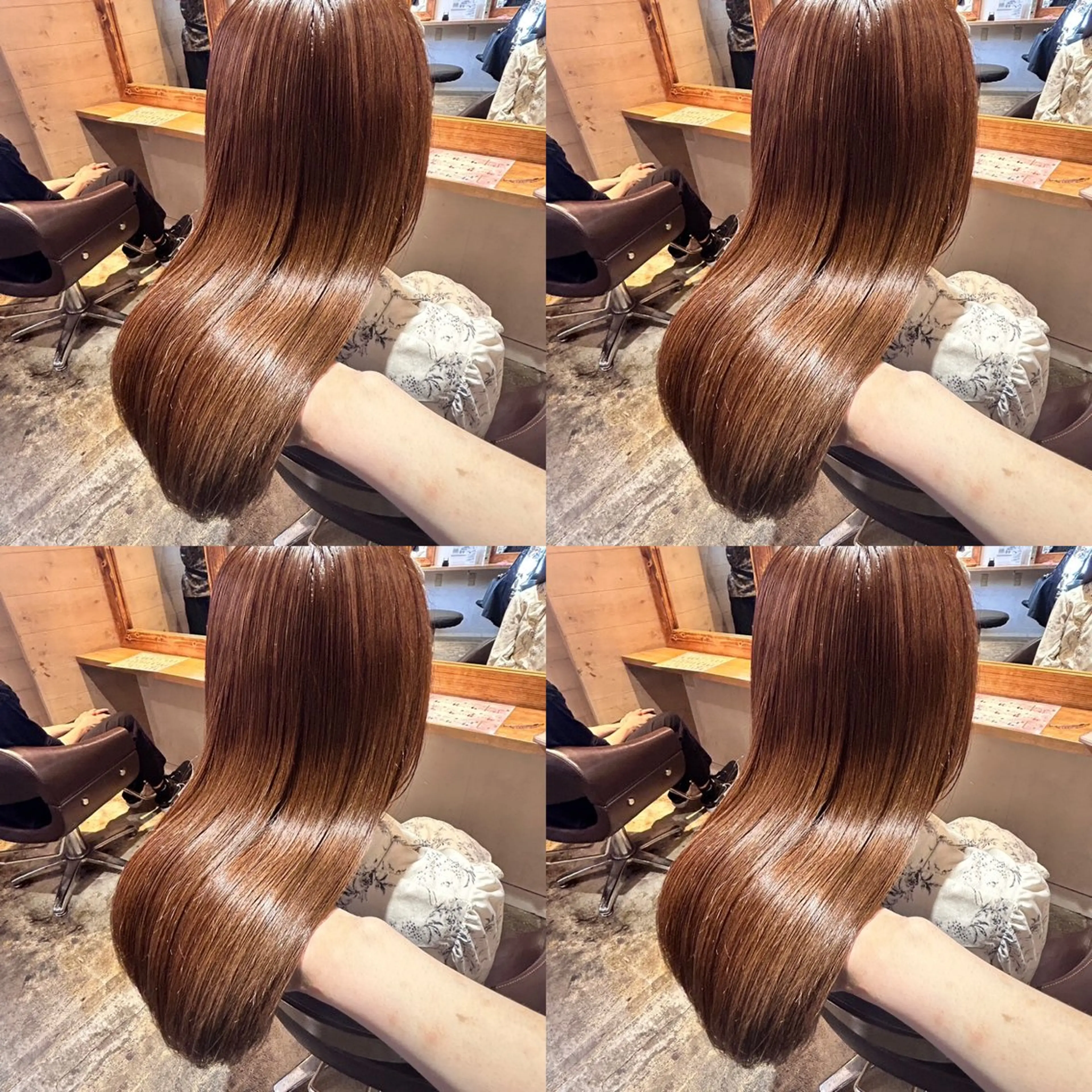 ロング カラー ヘアカラー トリートメント 韓国レイヤー× 髪質改善✨店長/純大のヘアスタイル