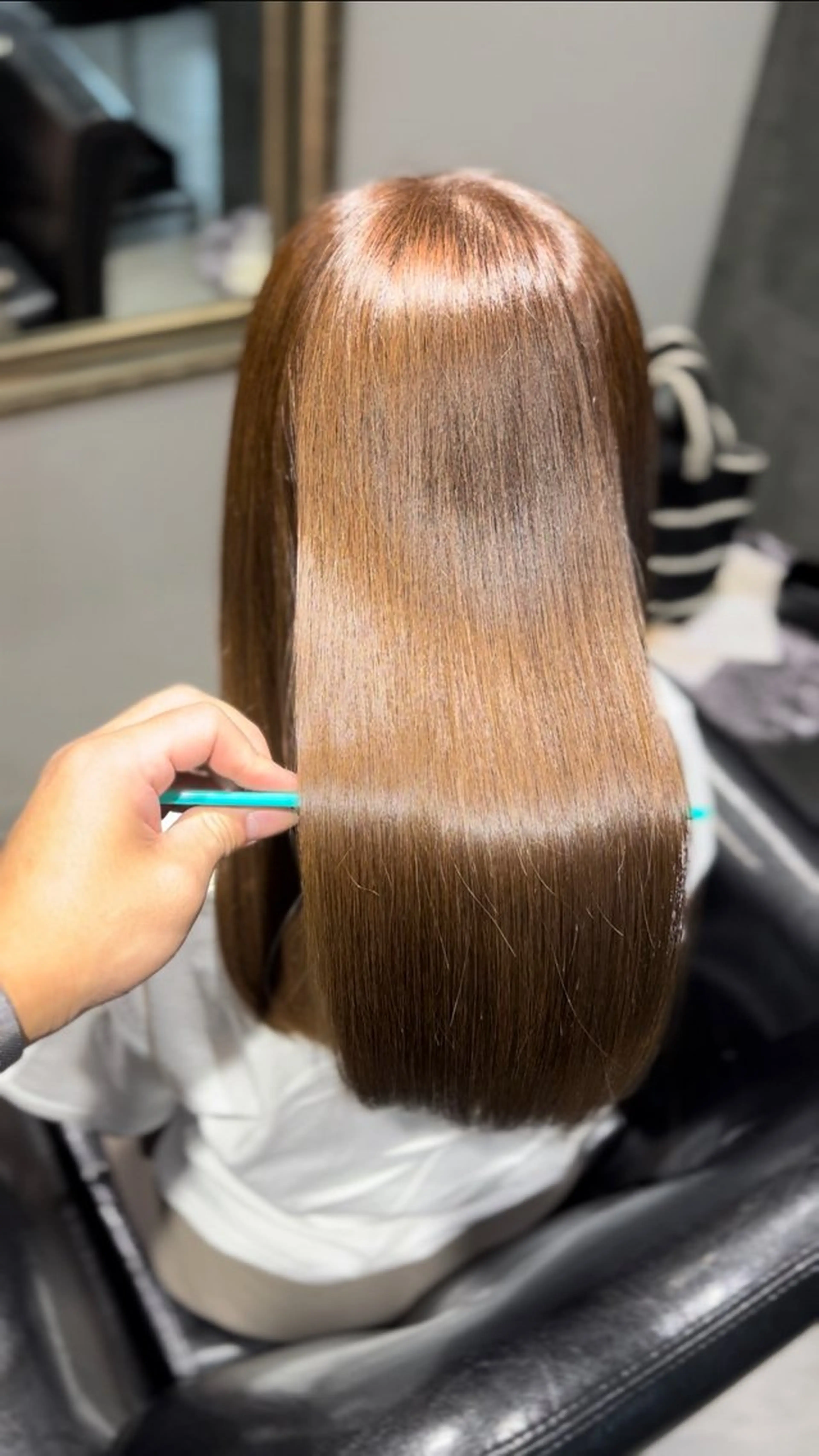 ロング 縮毛矯正特化 /冨永隆誠のヘアスタイル