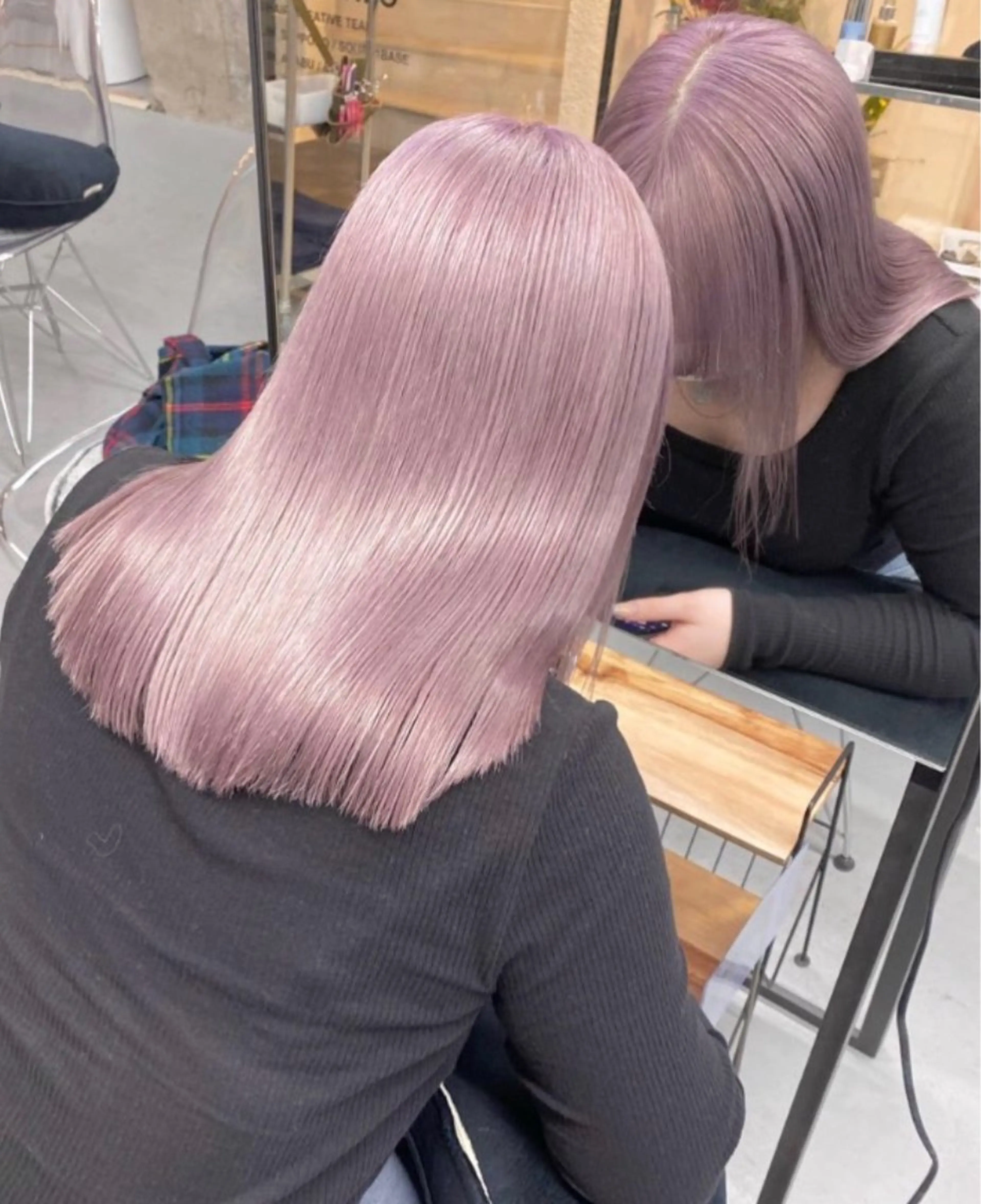 🩵2回全頭ブリーチ＆カラー＆トリートメント🩵の写真