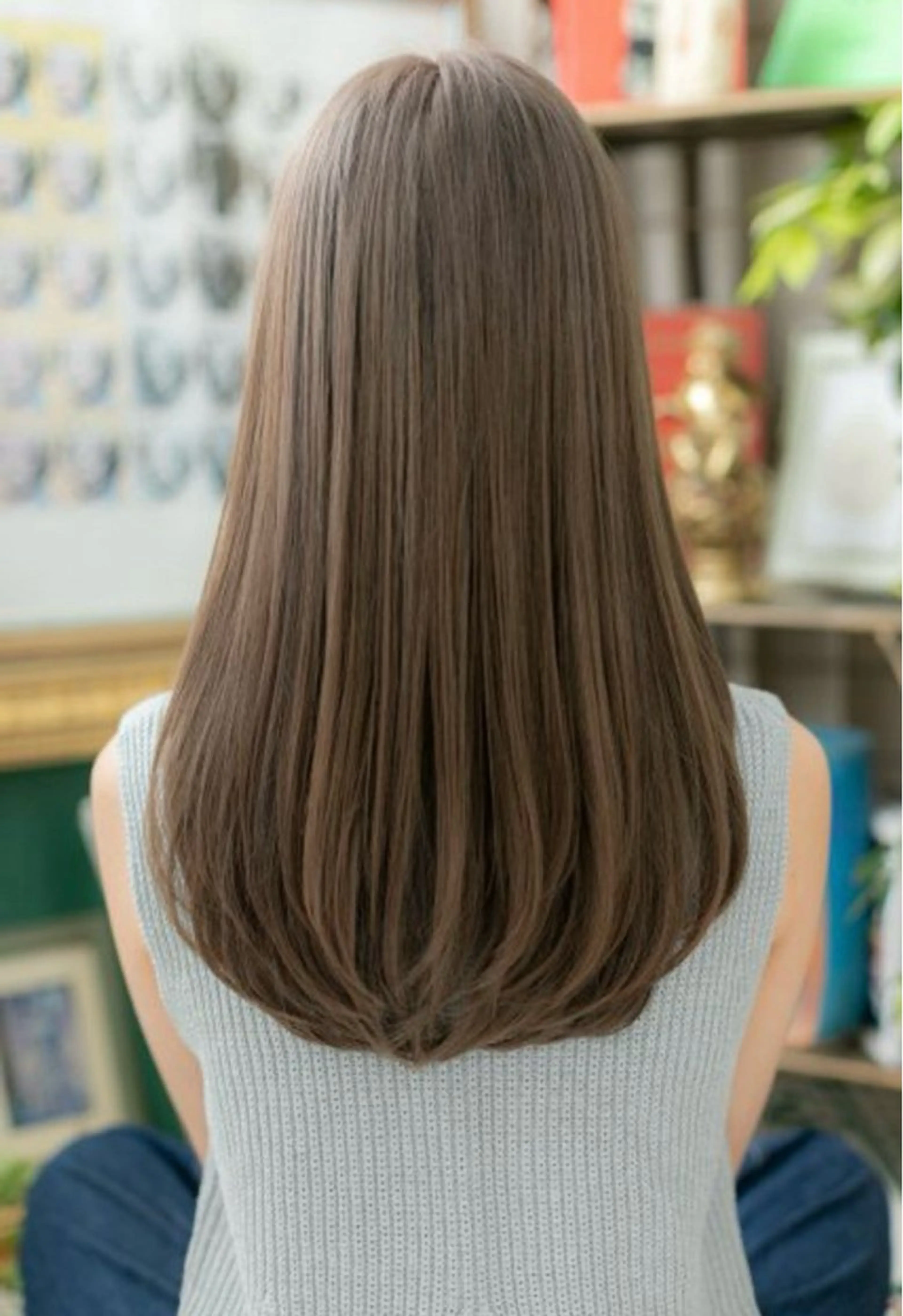 ロング カラー ヘアカラー 艶髪カラー🤍ྀི 強矢　美紗希🩷ྀིのヘアスタイル