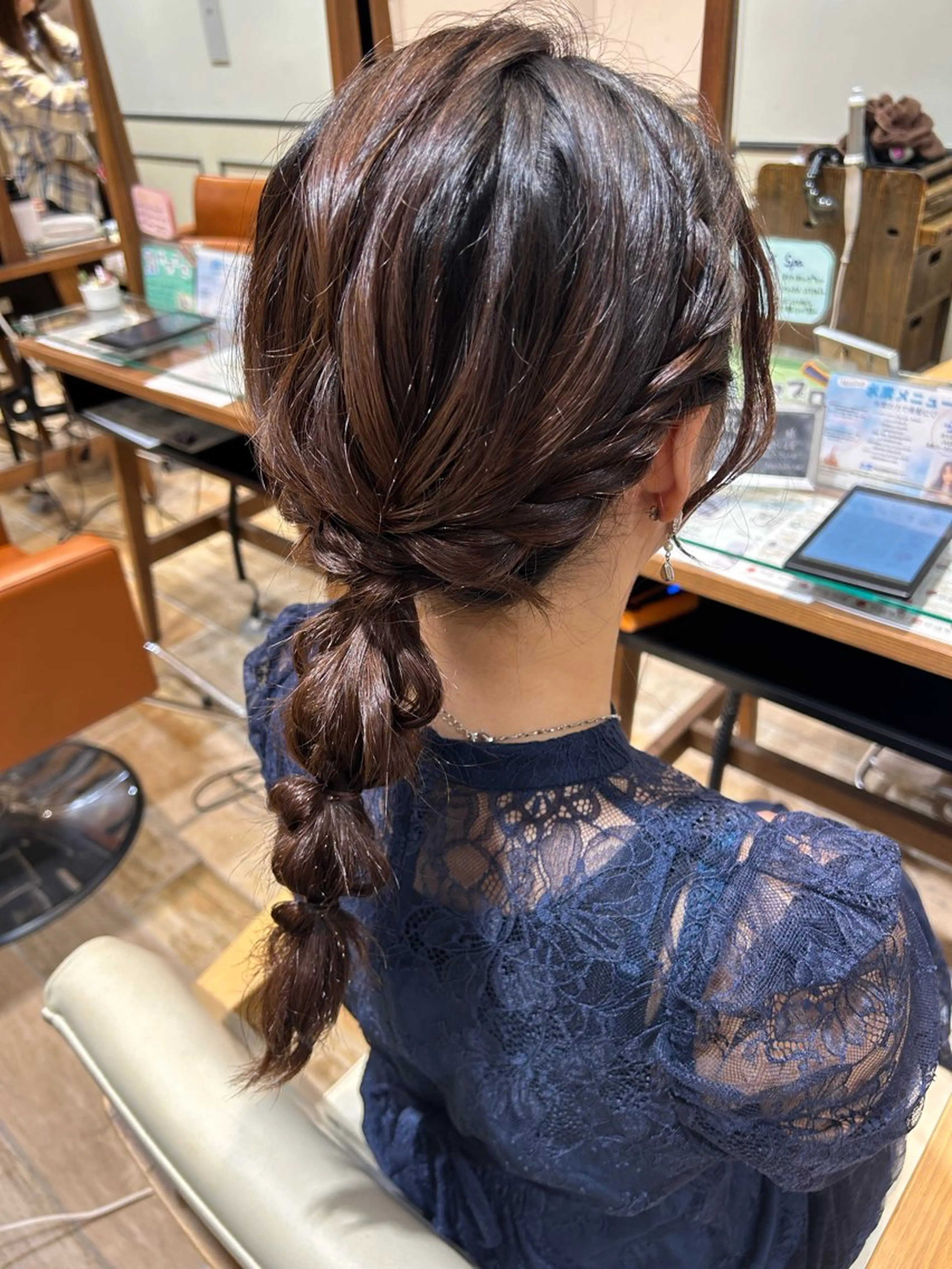 ヘアアレンジ ヘアセット 須藤 向日葵のヘアスタイル