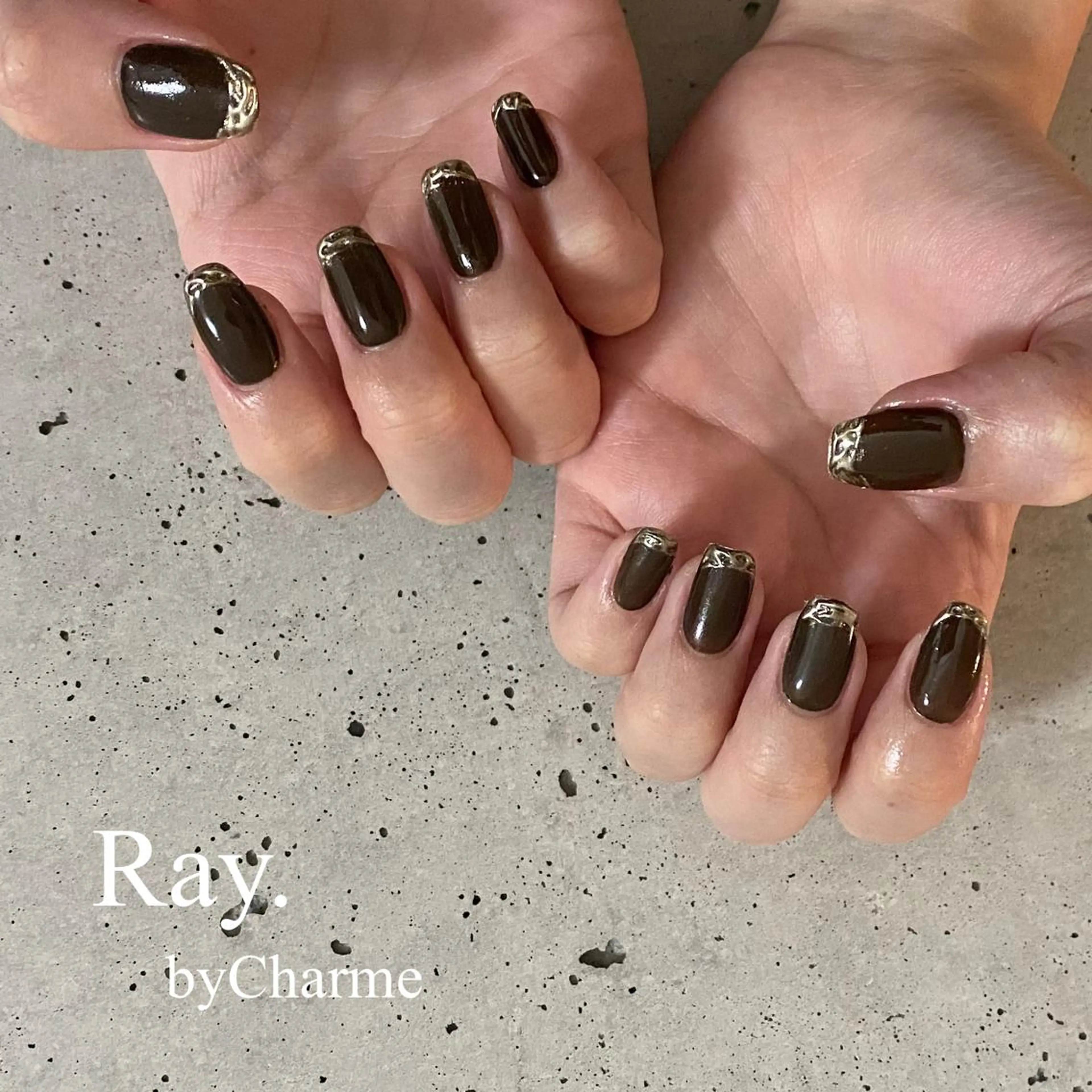 ネイル Ray. ／綺麗目ニュアンスのネイルデザイン