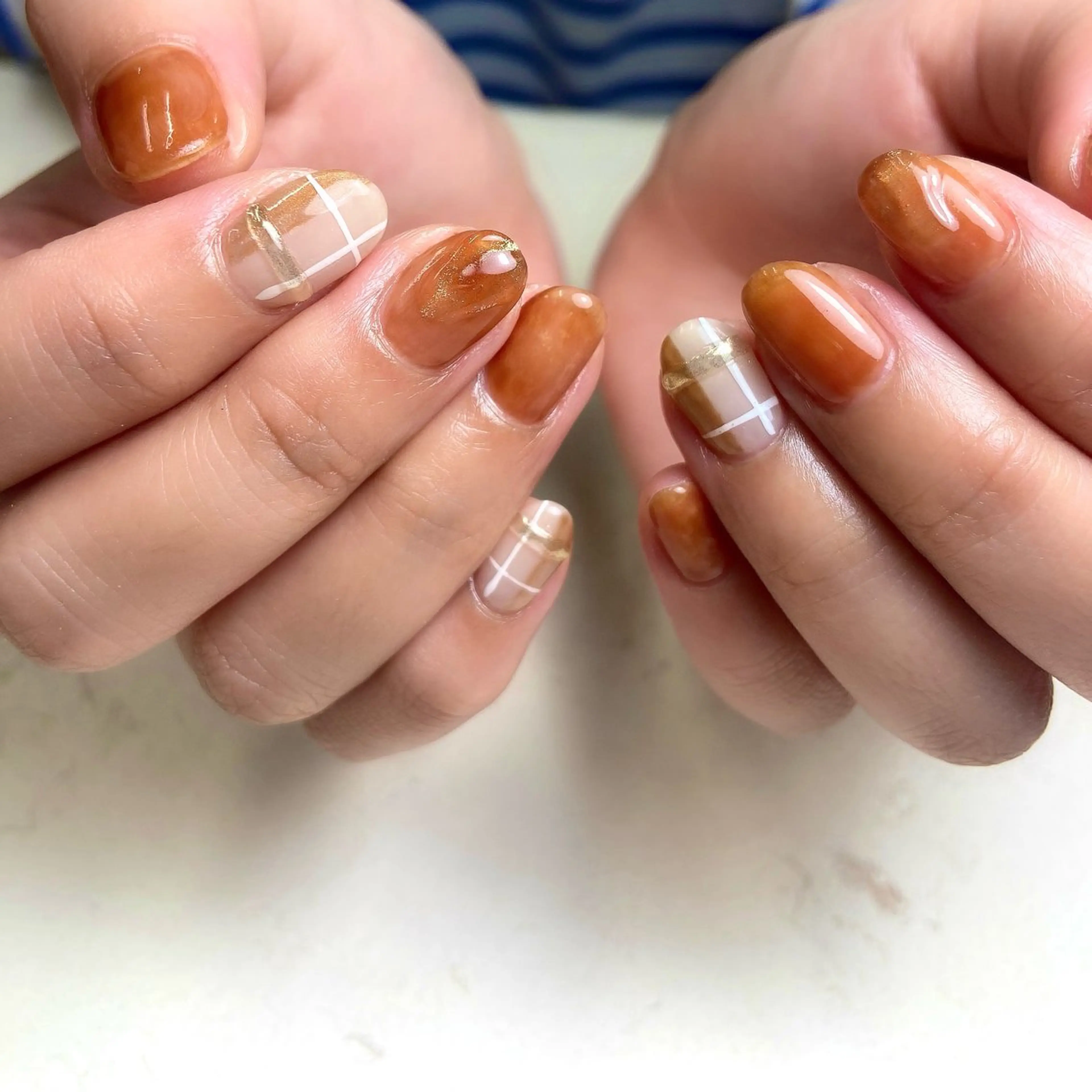 ネイル ハンドネイル nail&eyelash nuas所属・nuás* ニュアーズのネイルデザイン