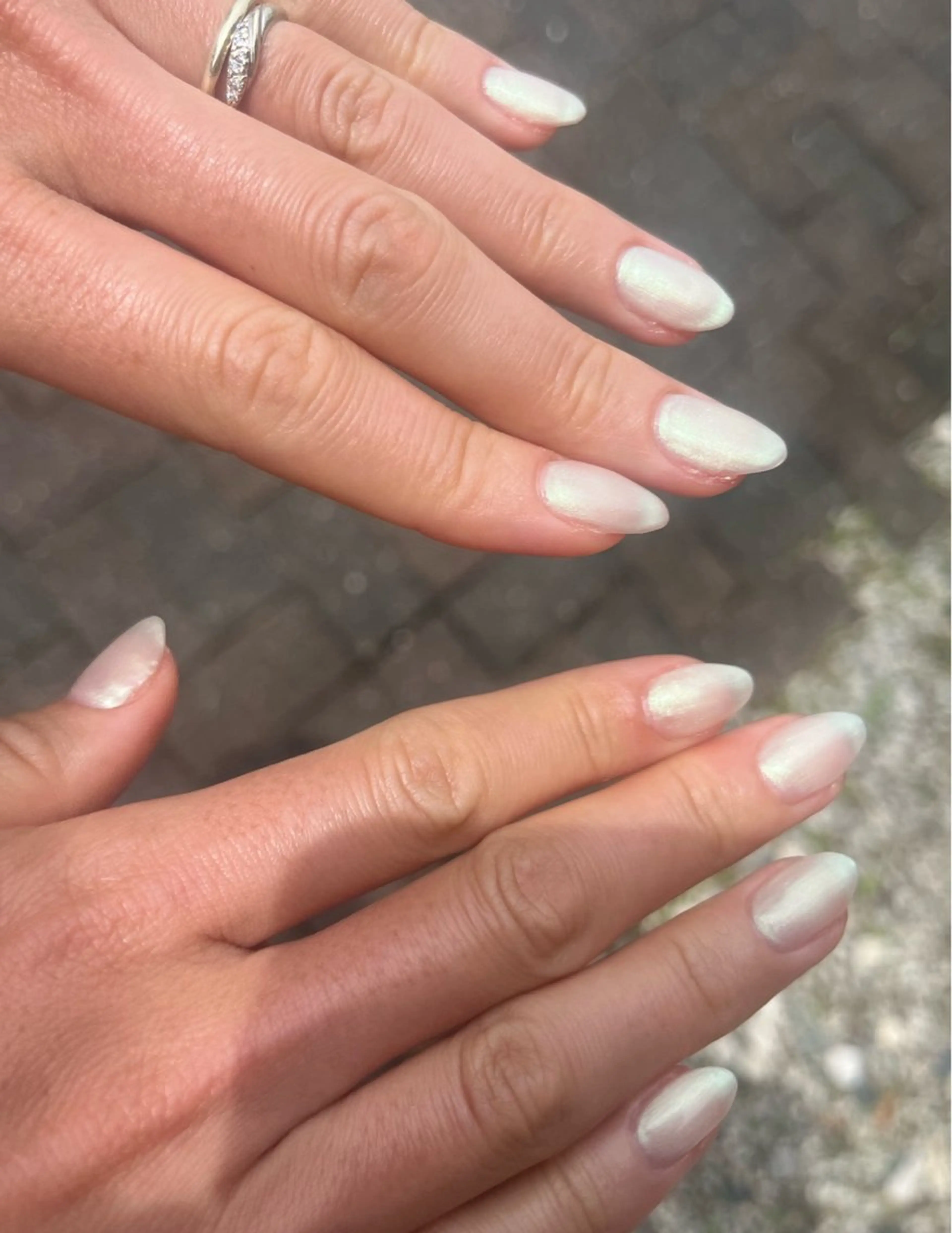 ネイル ホワイト JAM Orario Nailのネイルデザイン