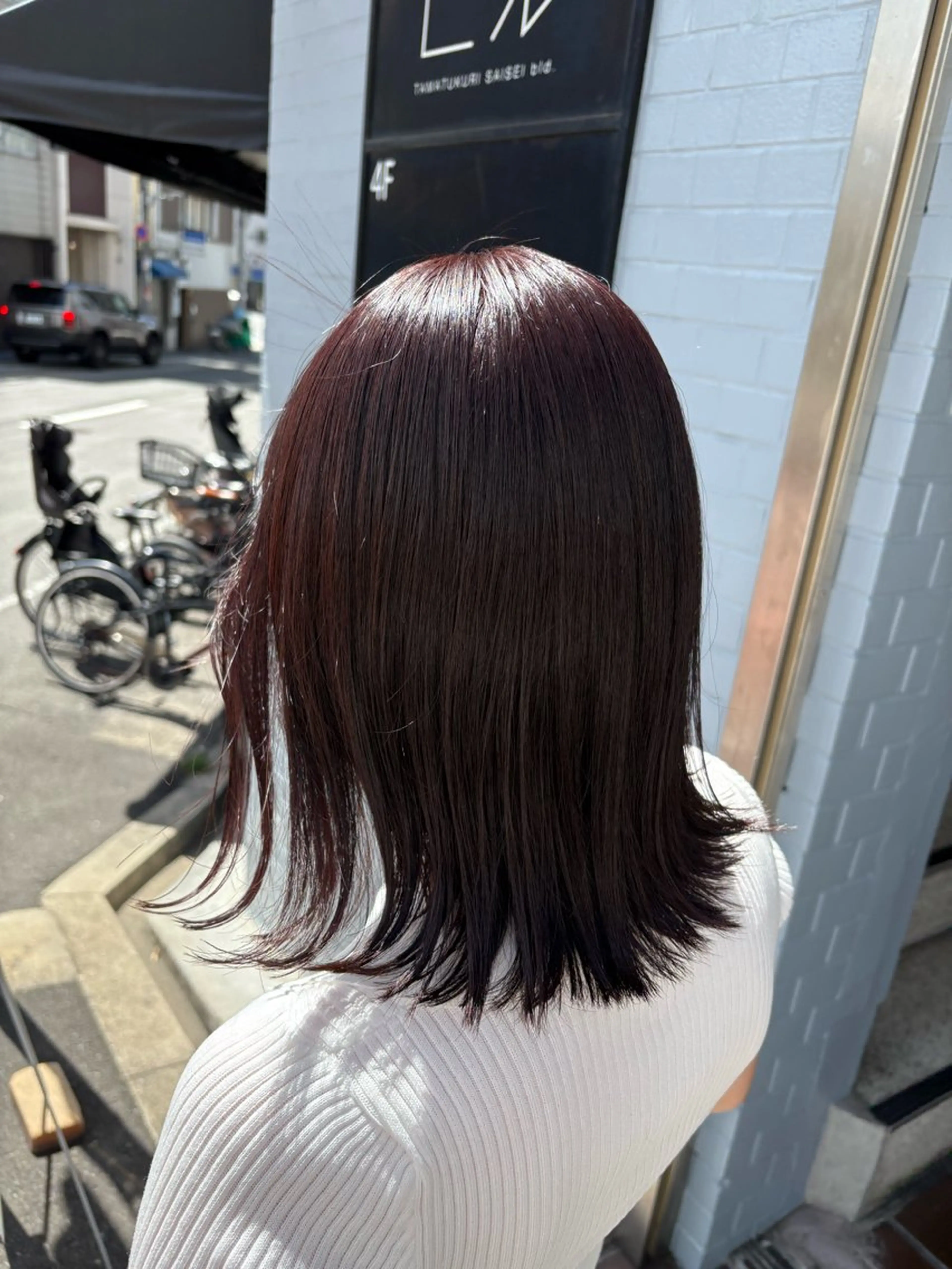 ミディアム ヘアカラー ˙˚ʚ 藤倉 なつみ ɞ˚˙のヘアスタイル