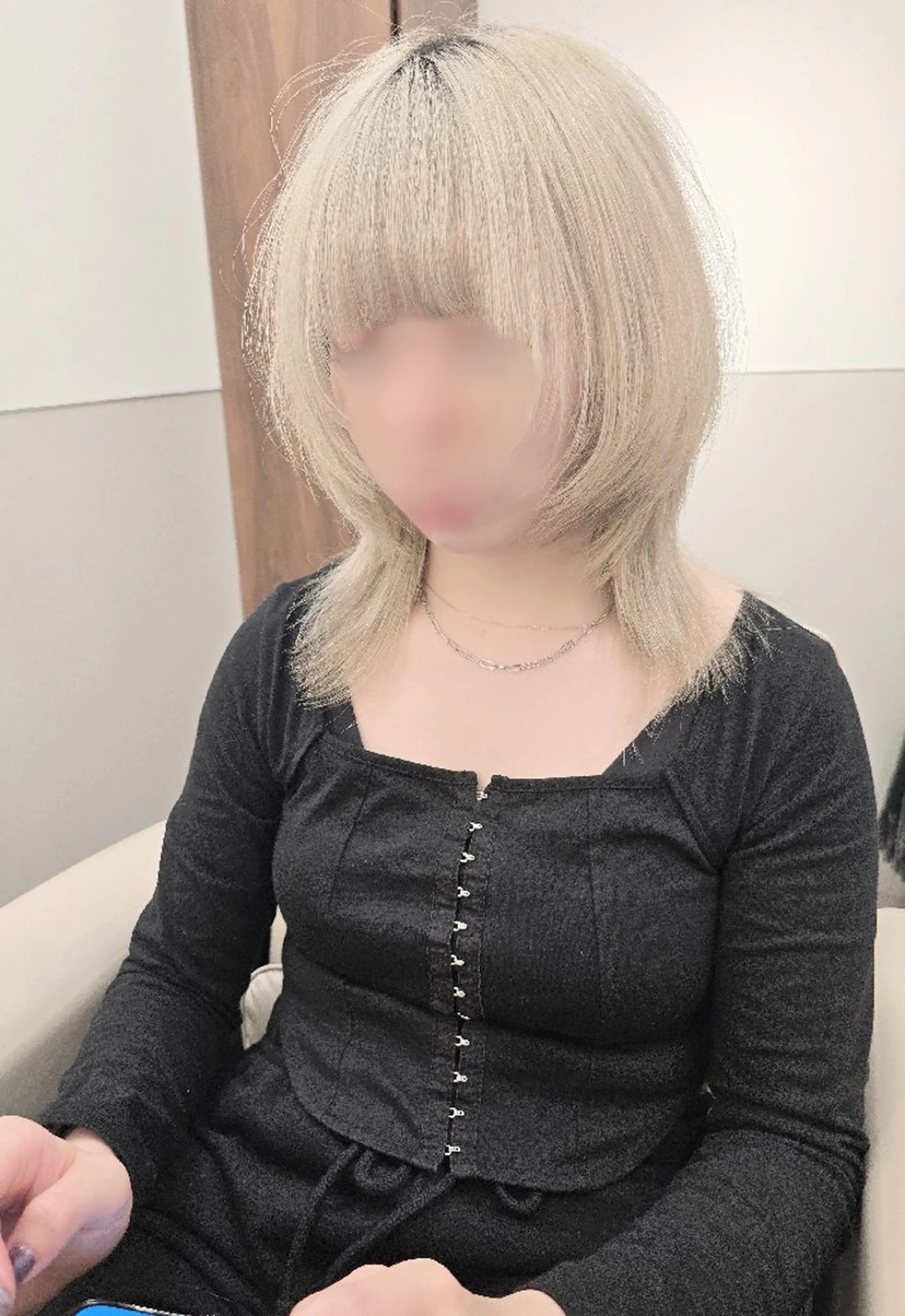 ロングヘア専用カットの写真