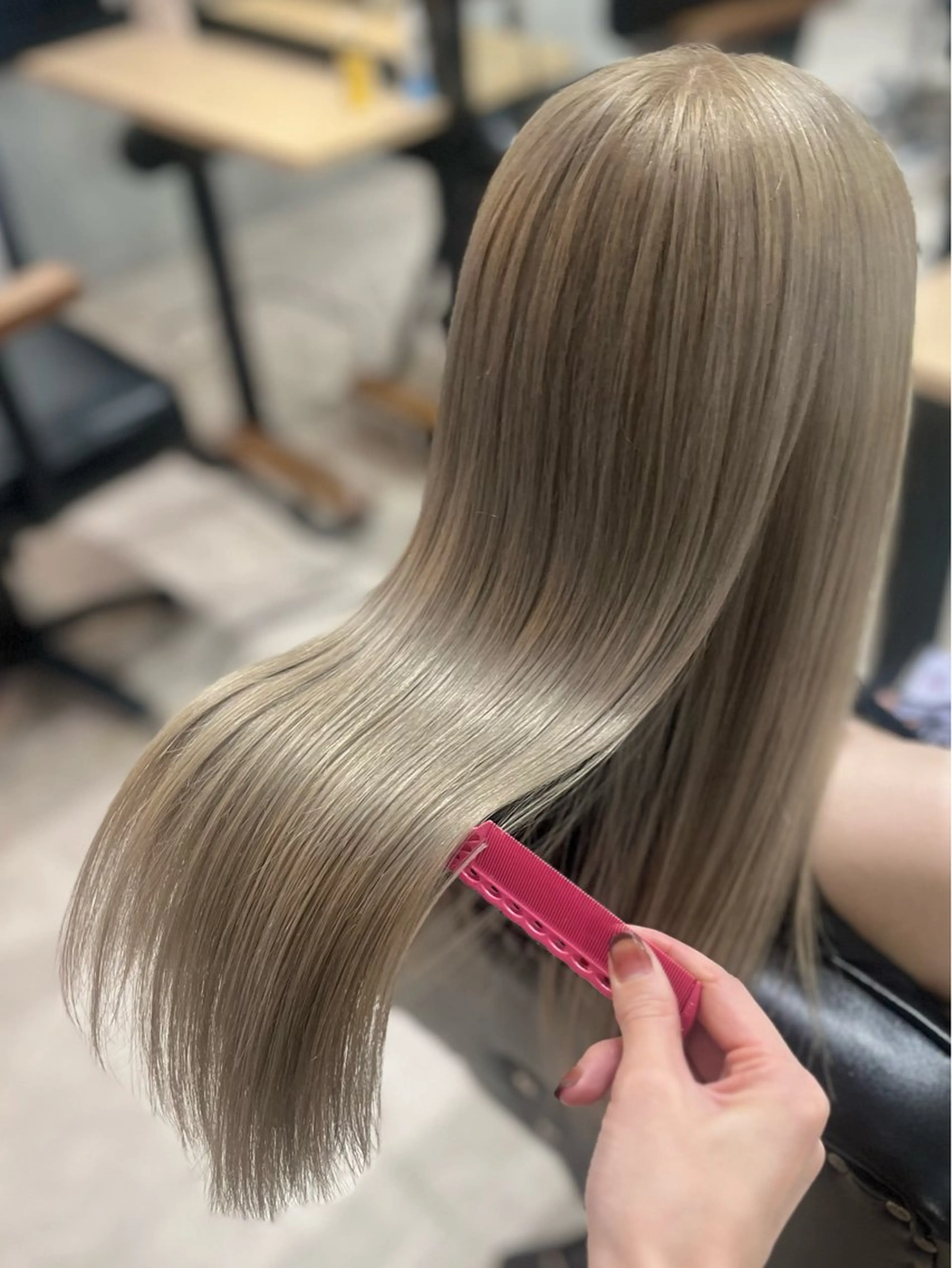 カラー ヘアカラー トリートメント 💕韓国艶出しヘア /HARUKAのヘアスタイル