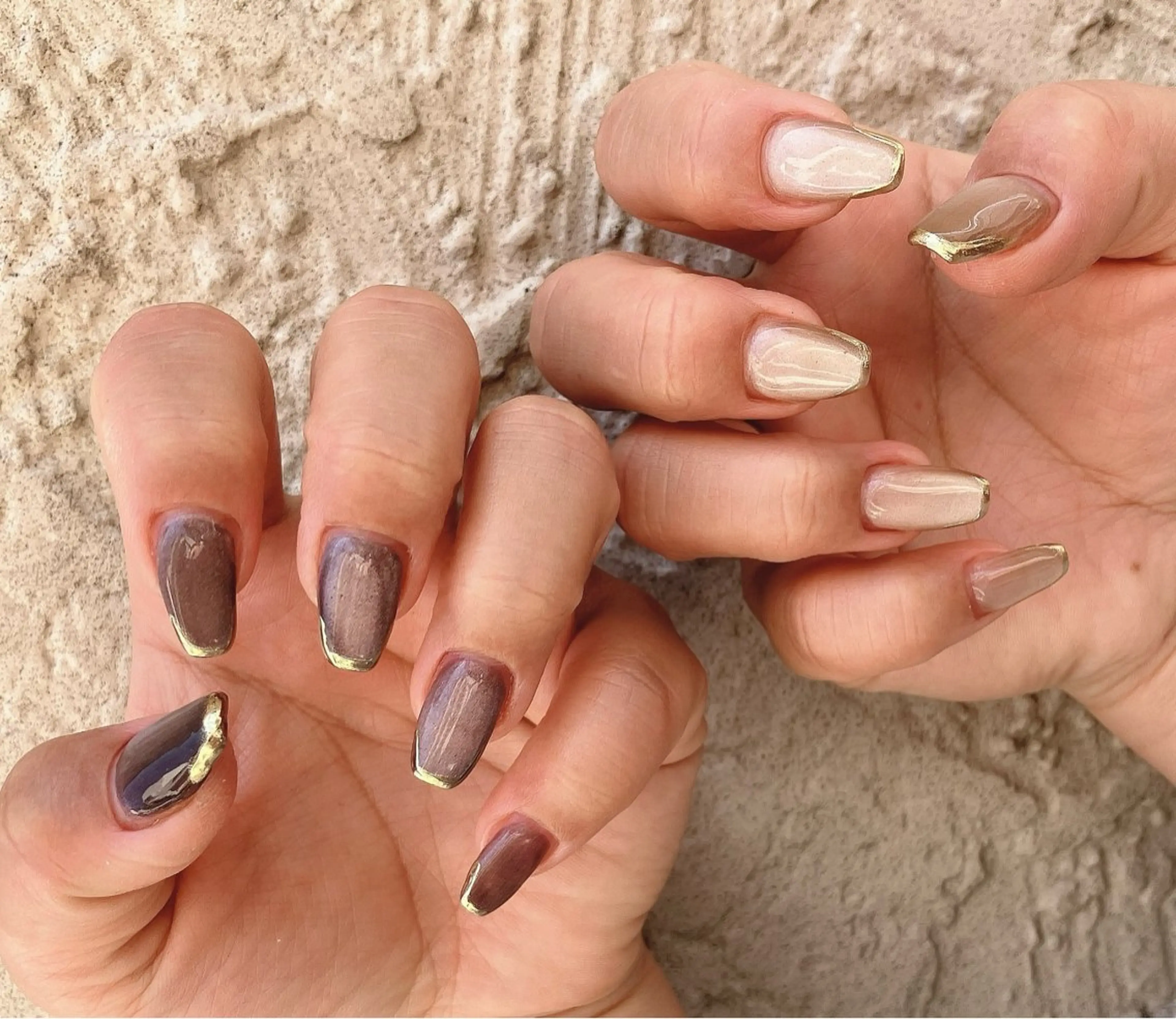 ネイル マグネットネイル ハンドネイル nails 🎀meのネイルデザイン