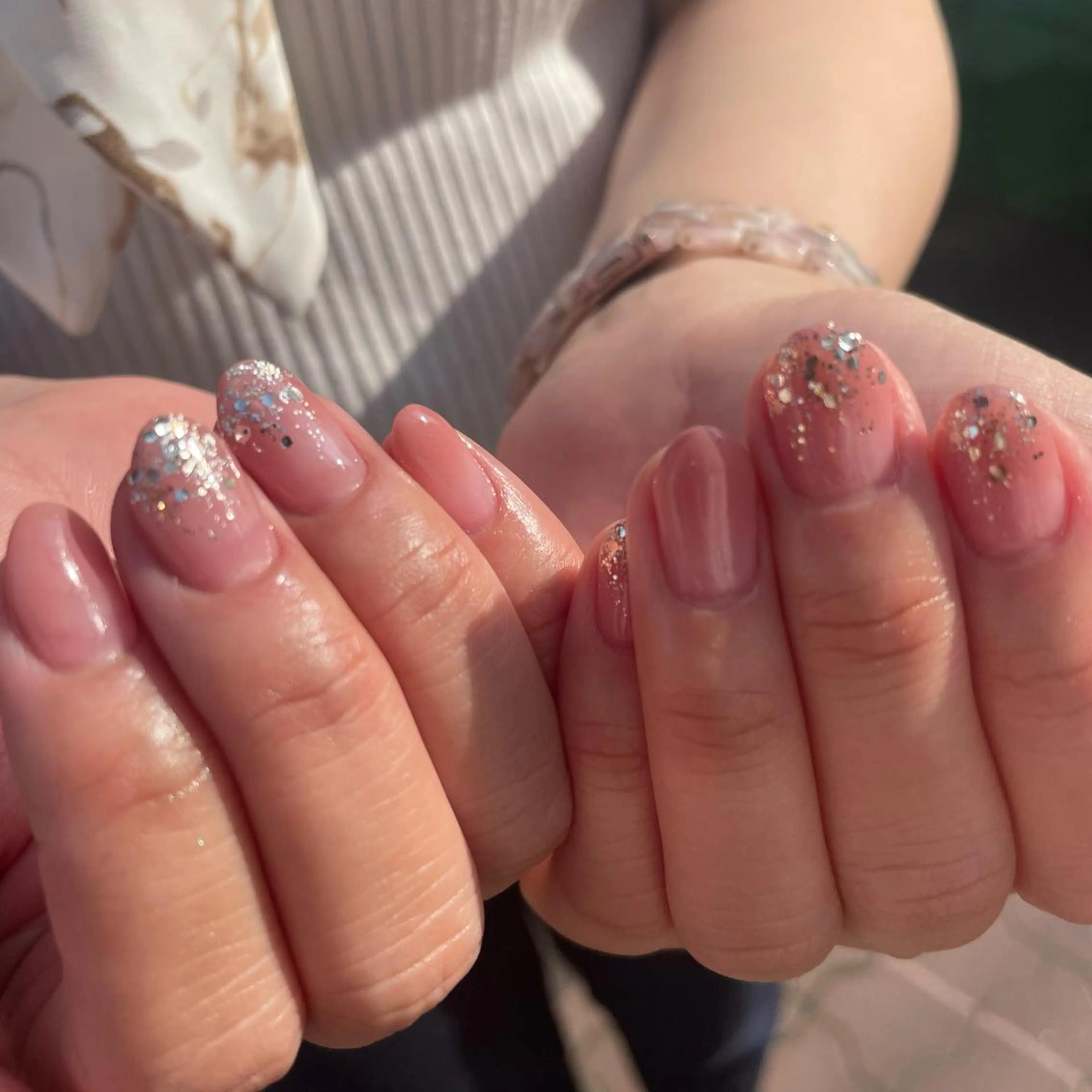 ネイル ホログラムネイル ハンドネイル Style Rougeのネイルデザイン