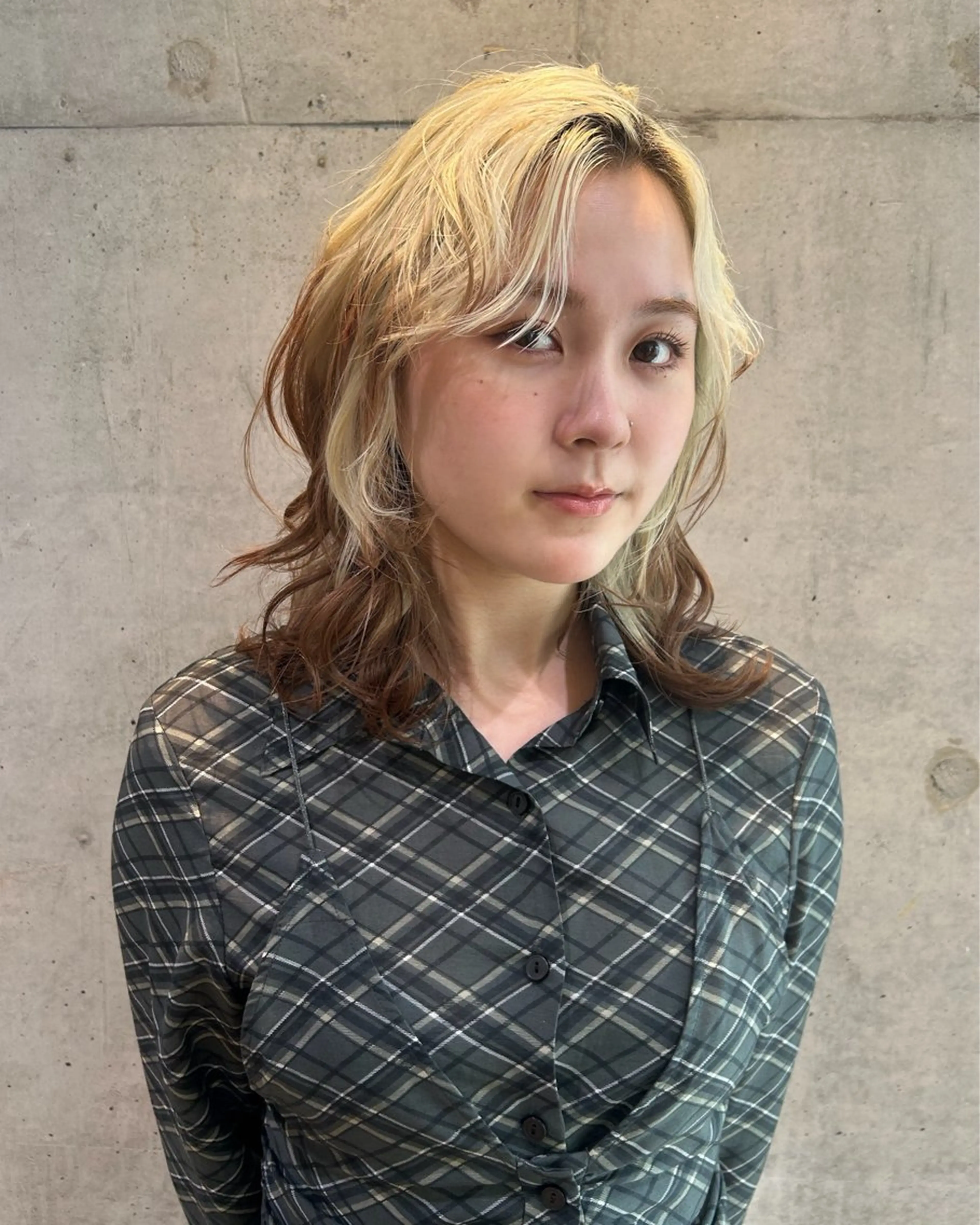 ミディアム トリートメント null 《 栞 》のヘアスタイル
