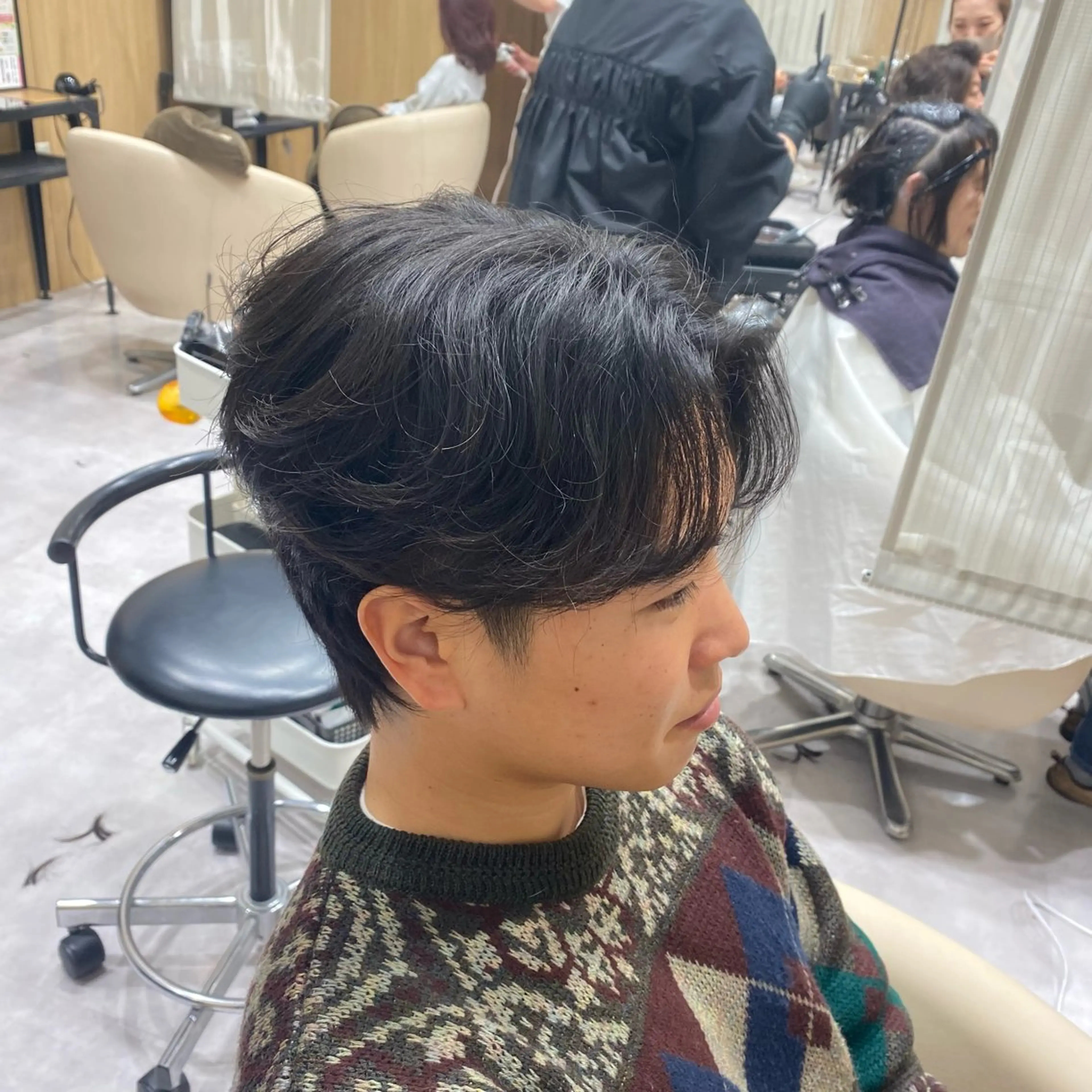 ショート メンズ UNIX所属・《無料施術》/ メンズパーマ/村上翼のヘアスタイル